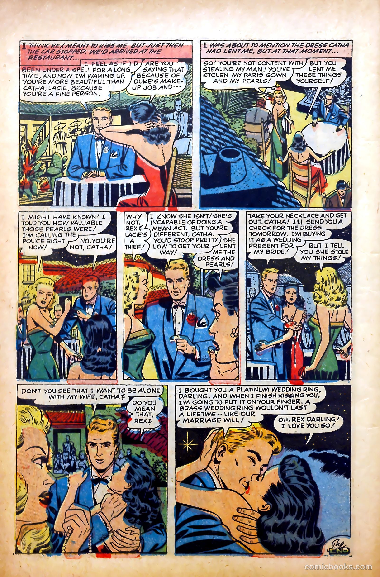 Glamorous Romances #82 (1955) — page 10 of 37