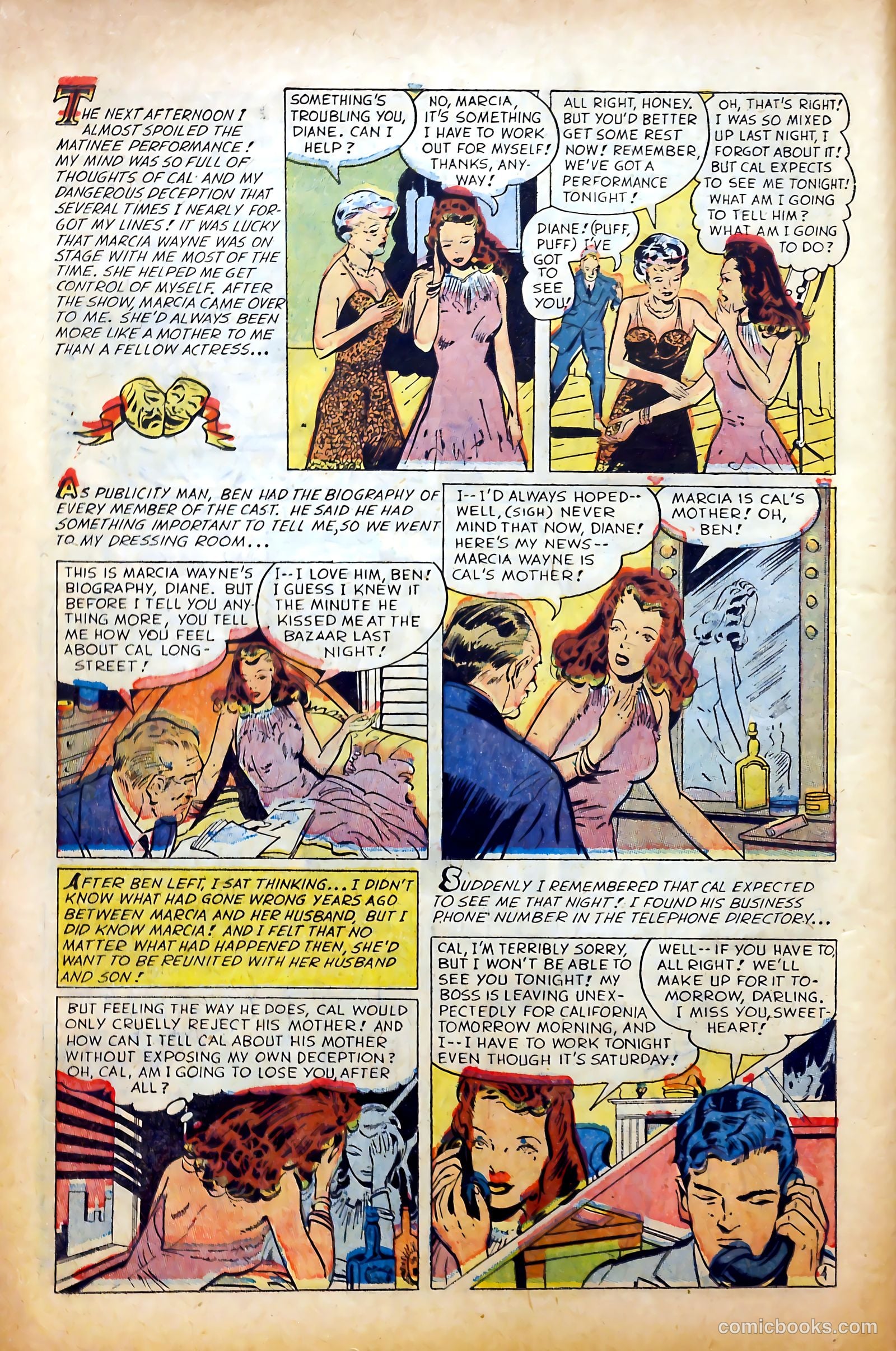 Glamorous Romances #82 (1955) — page 14 of 37