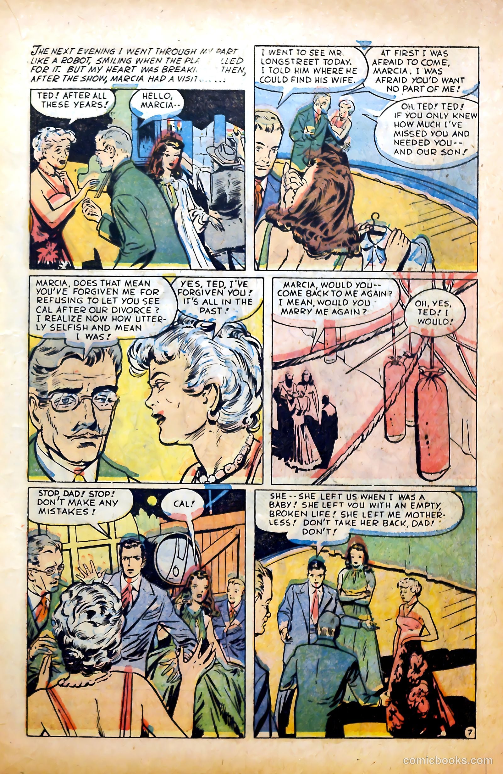Glamorous Romances #82 (1955) — page 17 of 37