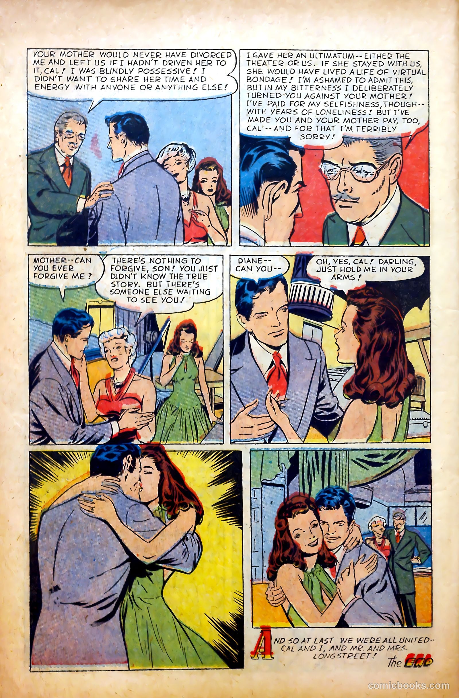 Glamorous Romances #82 (1955) — page 18 of 37