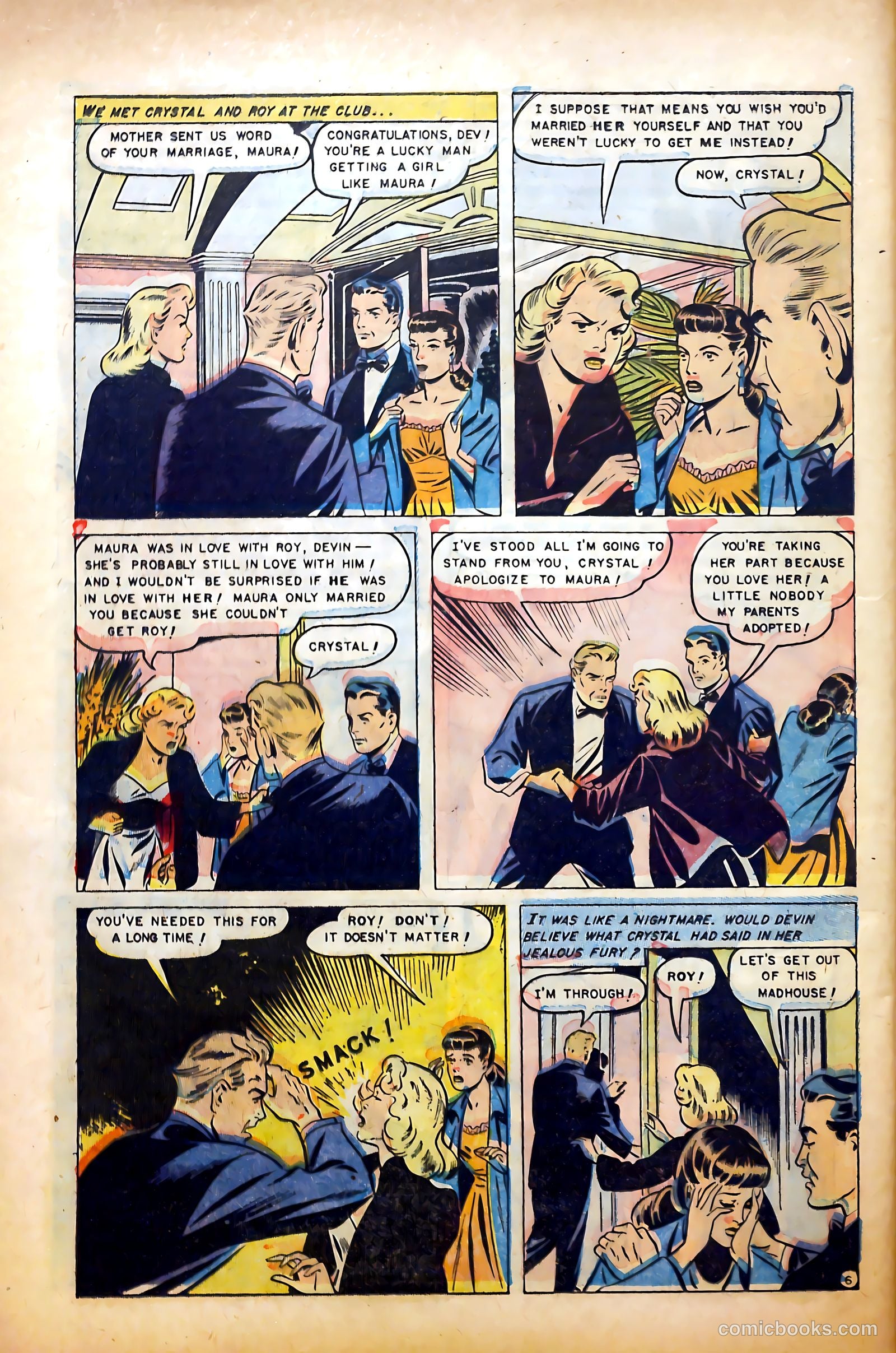 Glamorous Romances #82 (1955) — page 24 of 37