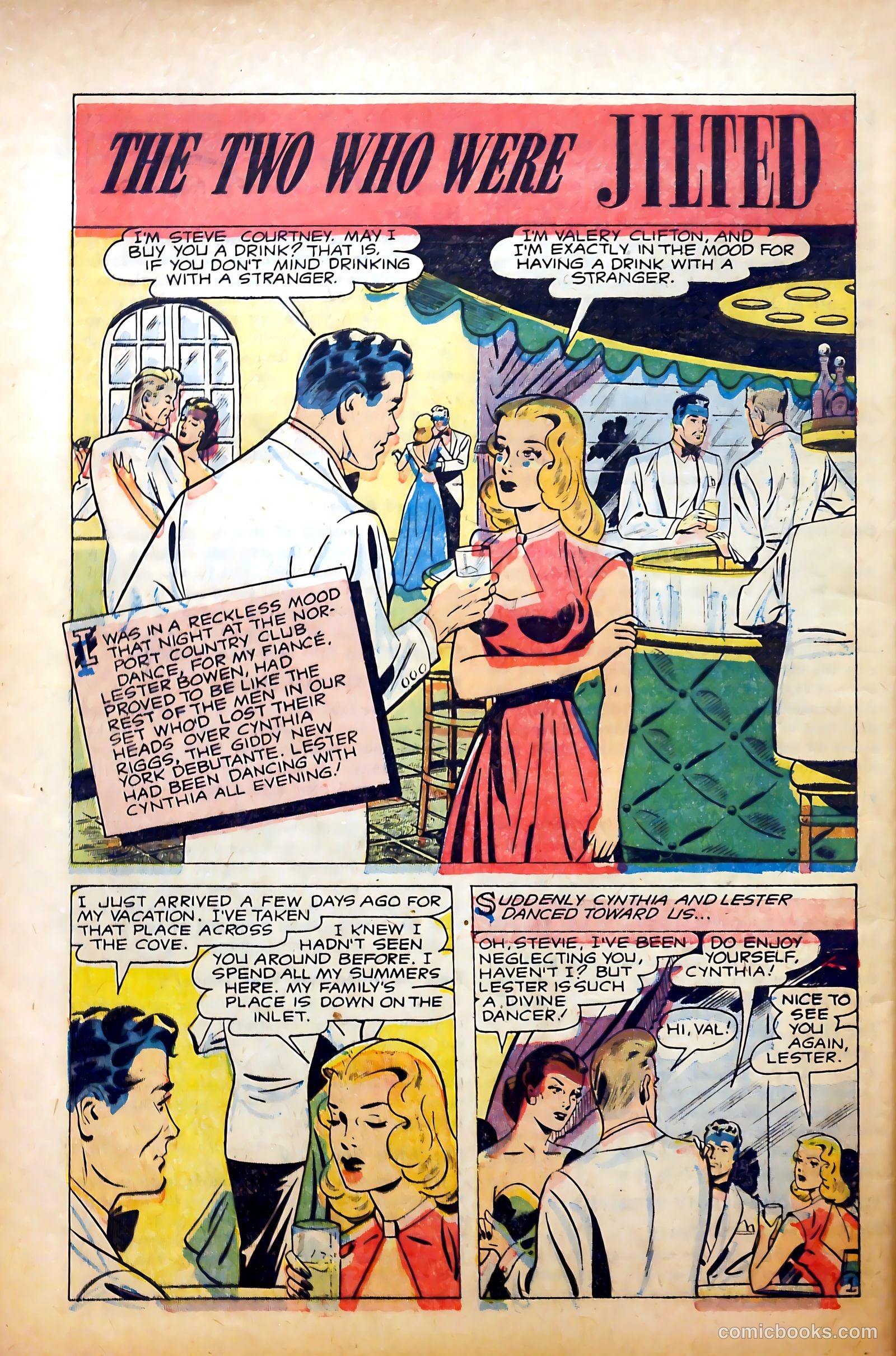 Glamorous Romances #82 (1955) — page 28 of 37