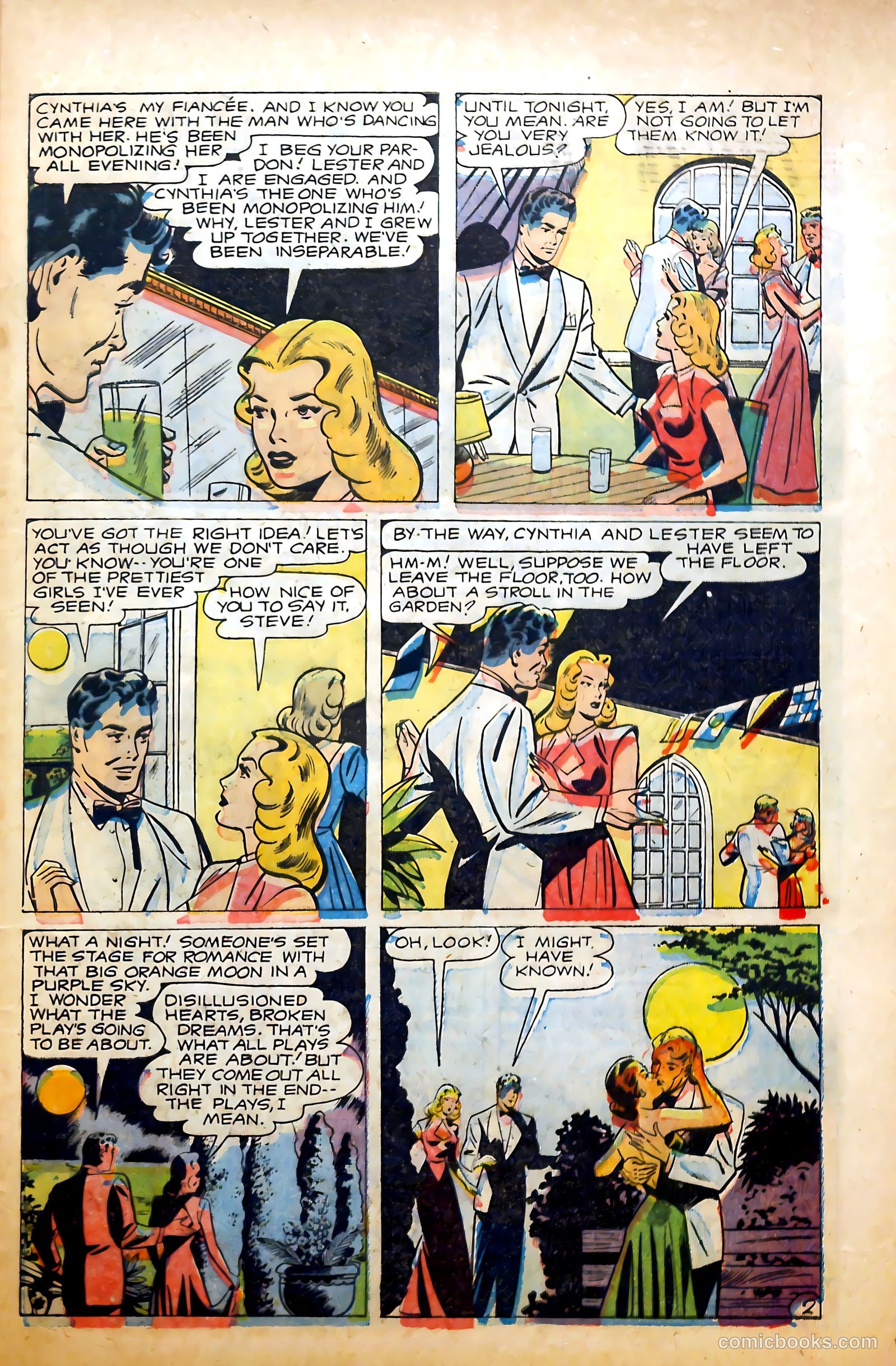 Glamorous Romances #82 (1955) — page 29 of 37