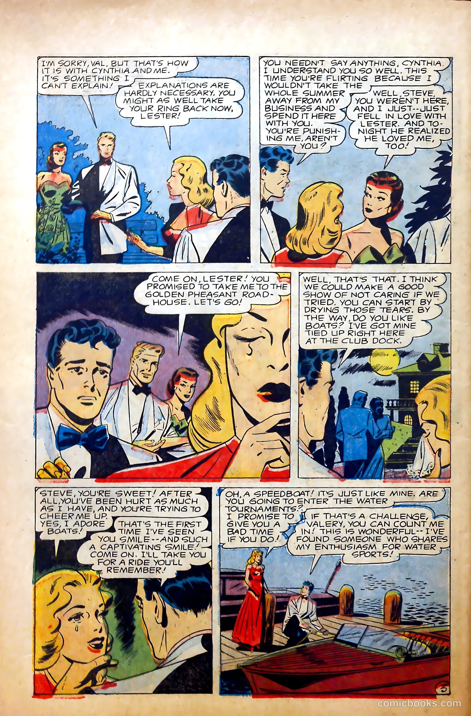 Glamorous Romances #82 (1955) — page 30 of 37