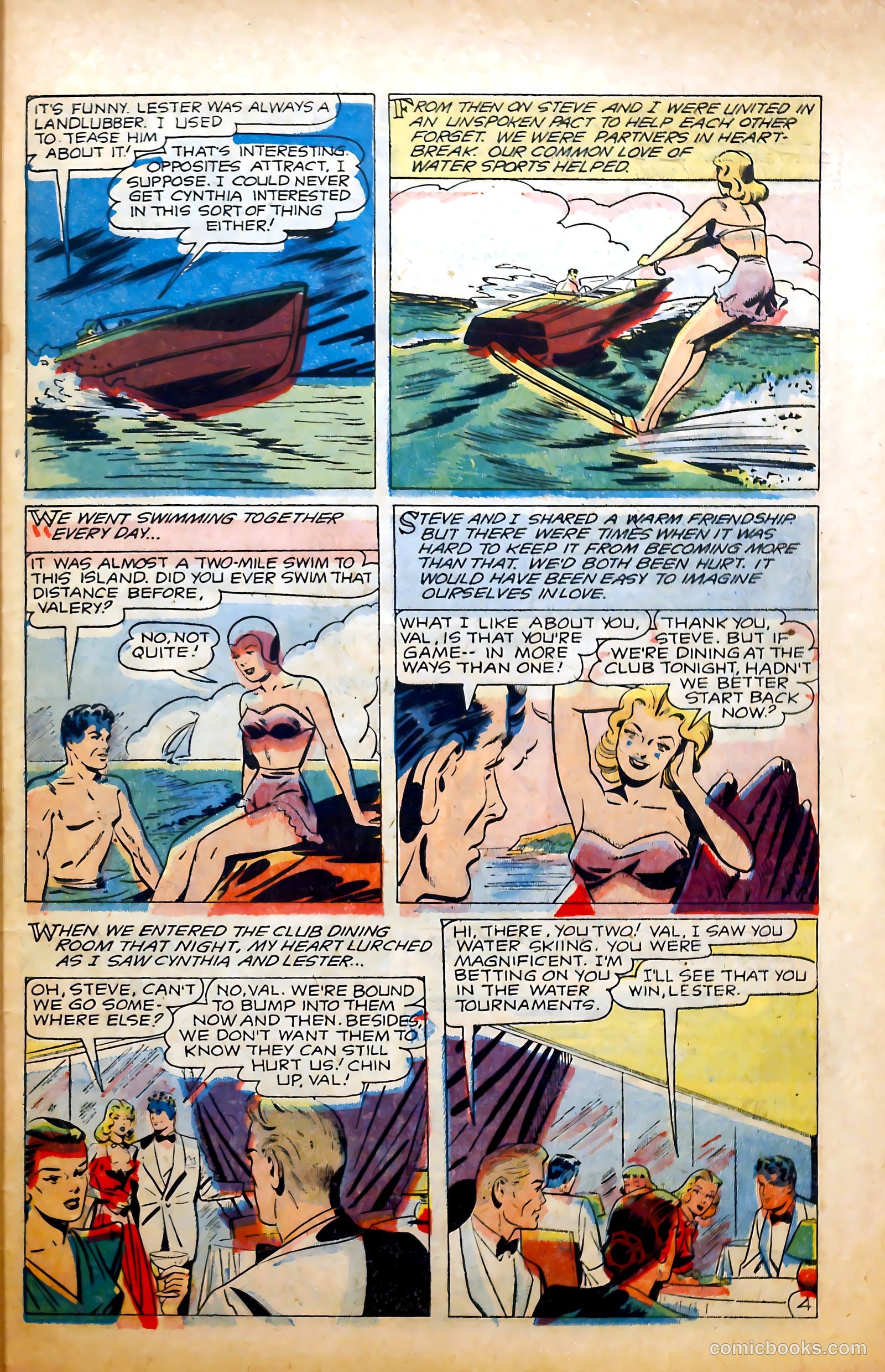 Glamorous Romances #82 (1955) — page 31 of 37