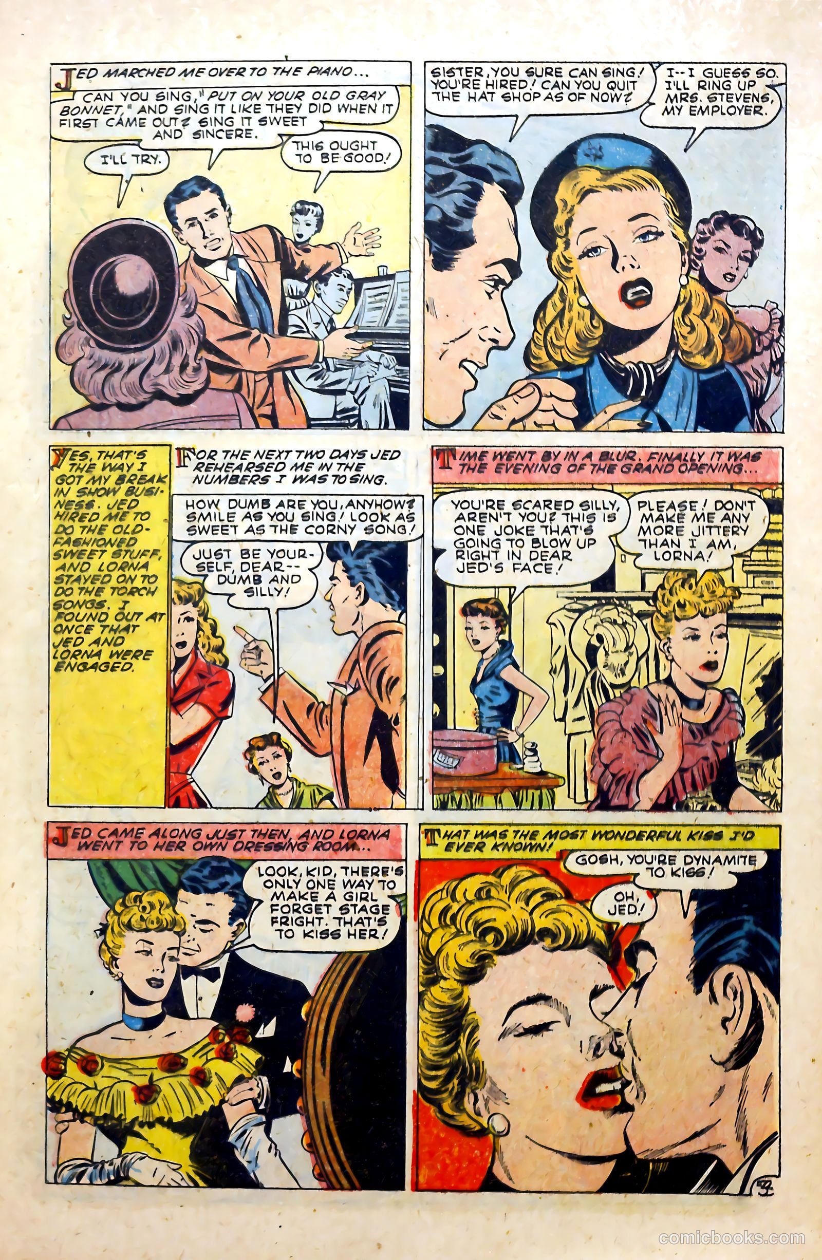 Glamorous Romances #83 (1955) — page 5 of 36