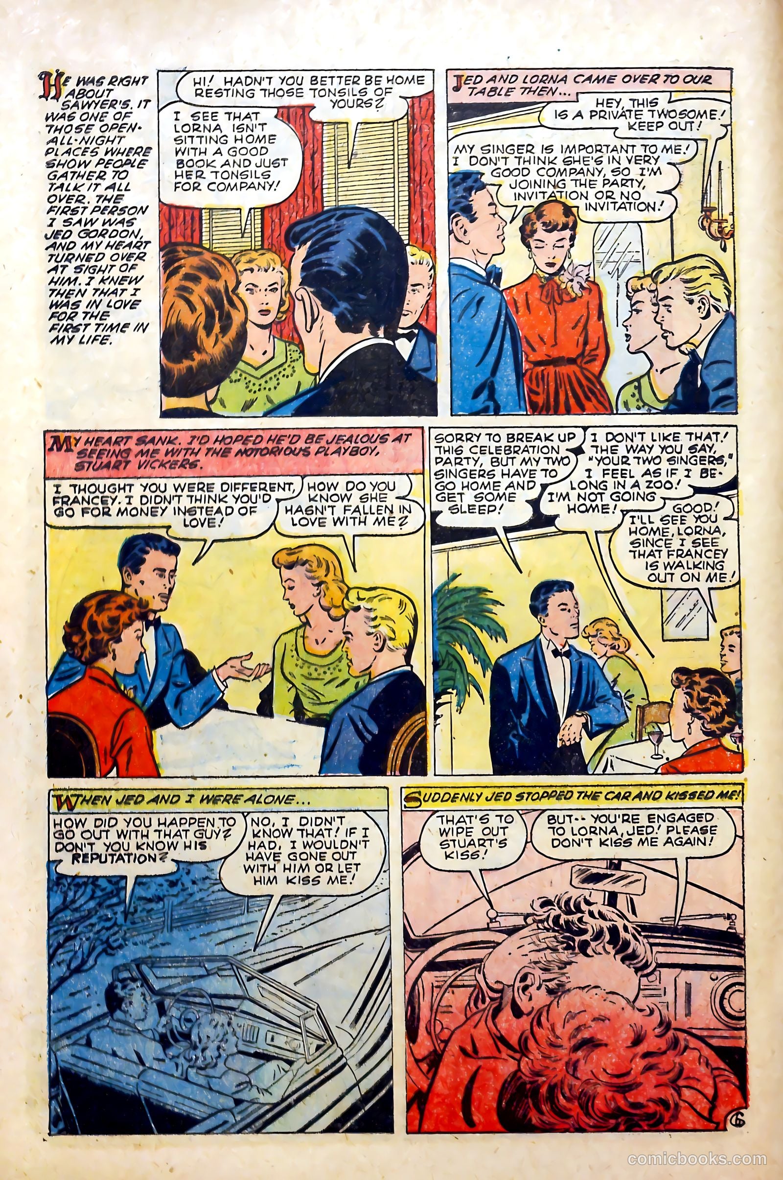 Glamorous Romances #83 (1955) — page 8 of 36