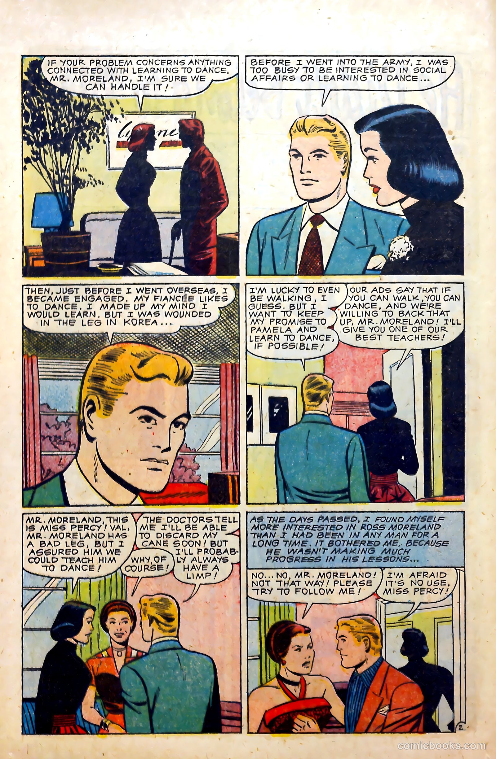 Glamorous Romances #83 (1955) — page 12 of 36