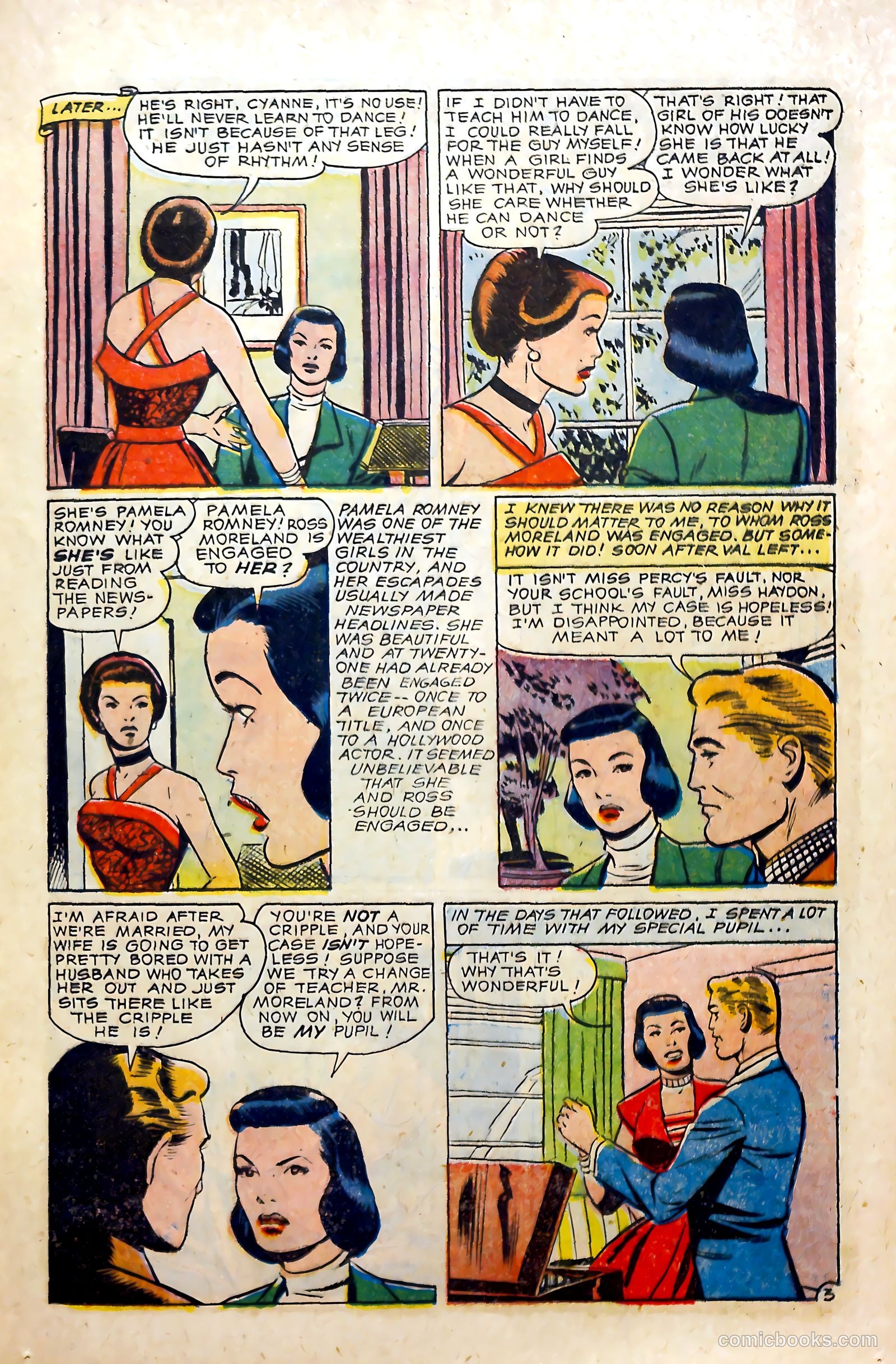 Glamorous Romances #83 (1955) — page 13 of 36
