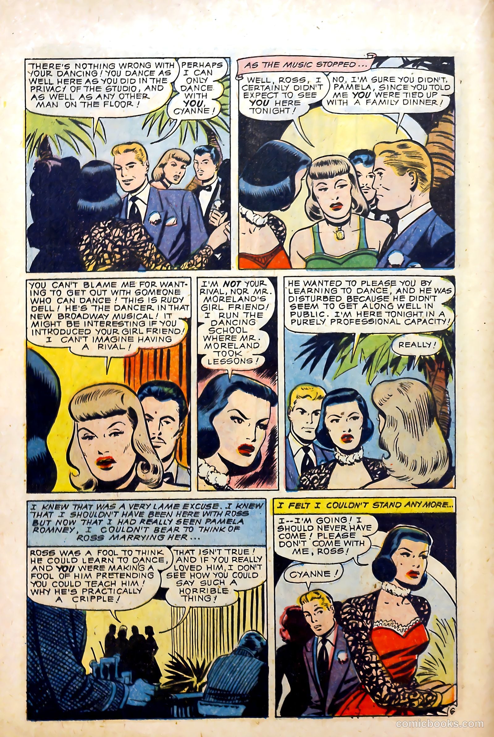 Glamorous Romances #83 (1955) — page 16 of 36