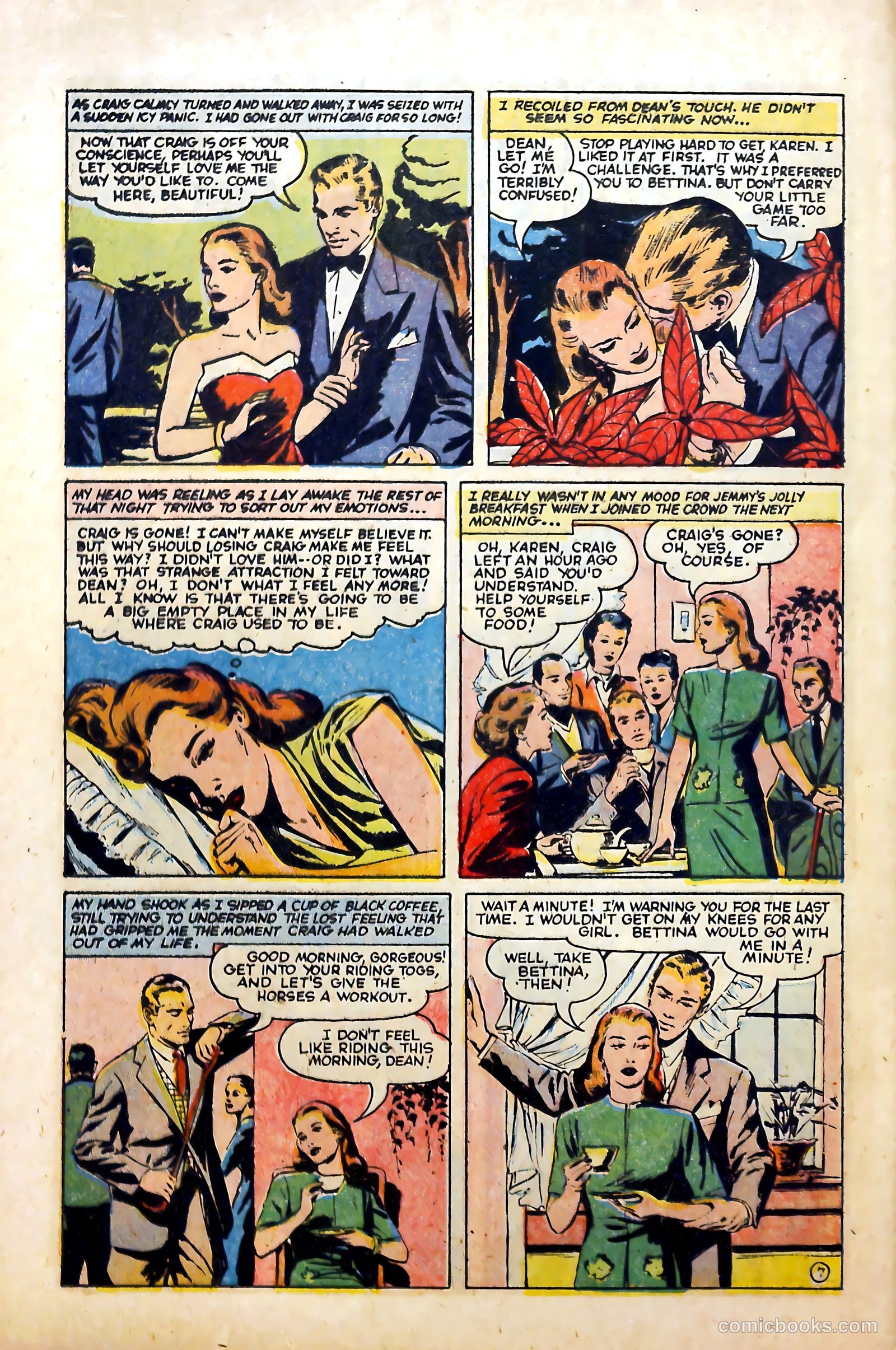 Glamorous Romances #83 (1955) — page 24 of 36