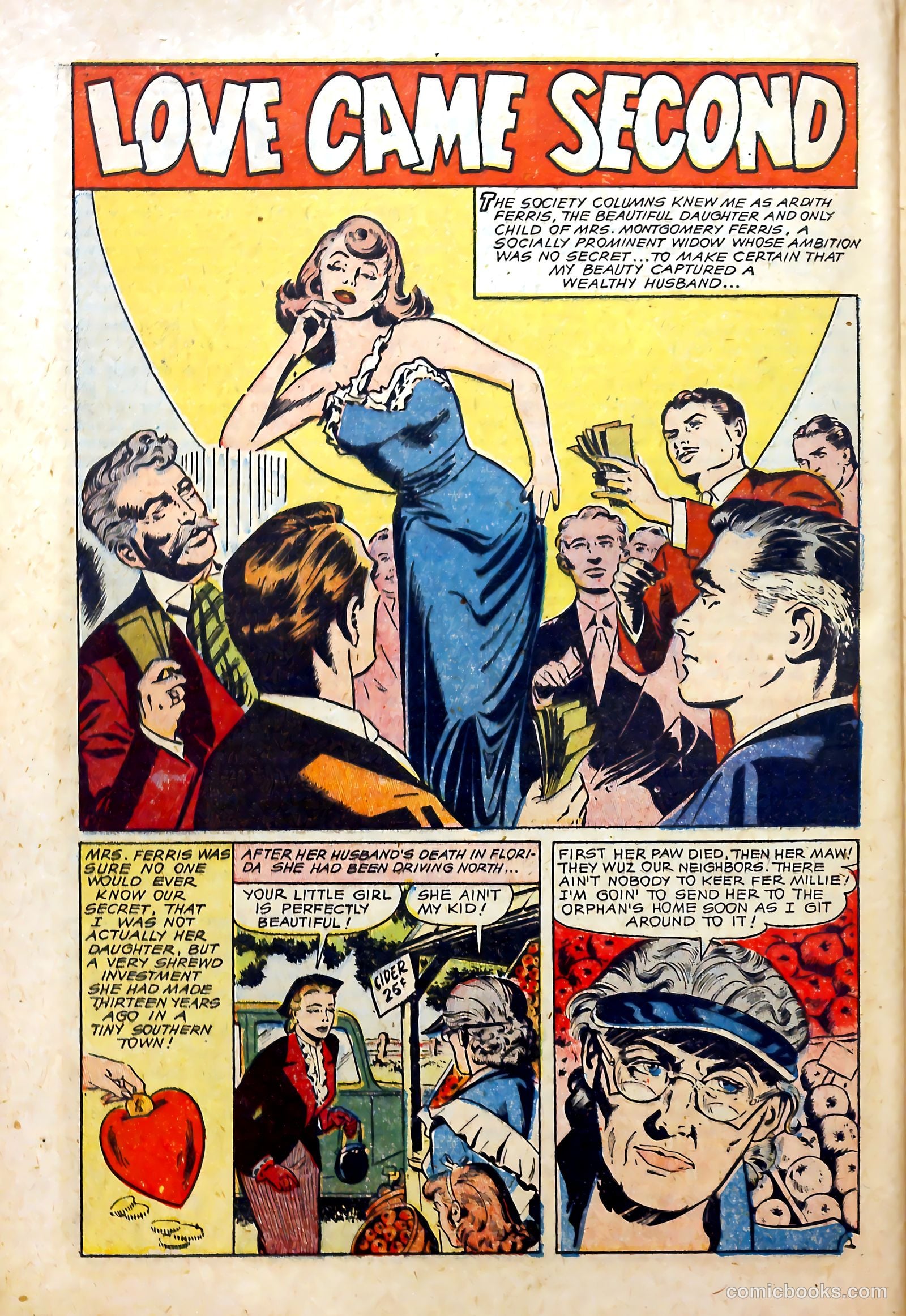 Glamorous Romances #83 (1955) — page 28 of 36