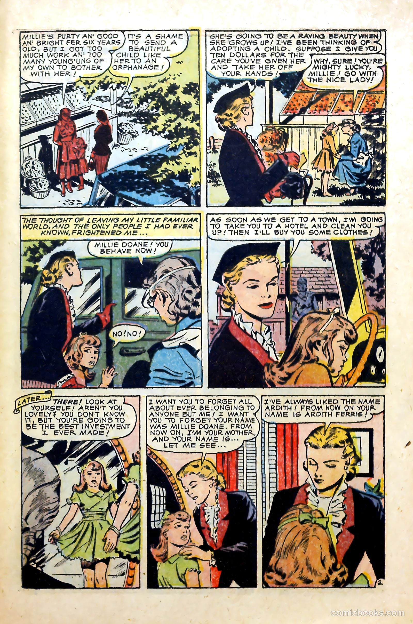 Glamorous Romances #83 (1955) — page 29 of 36