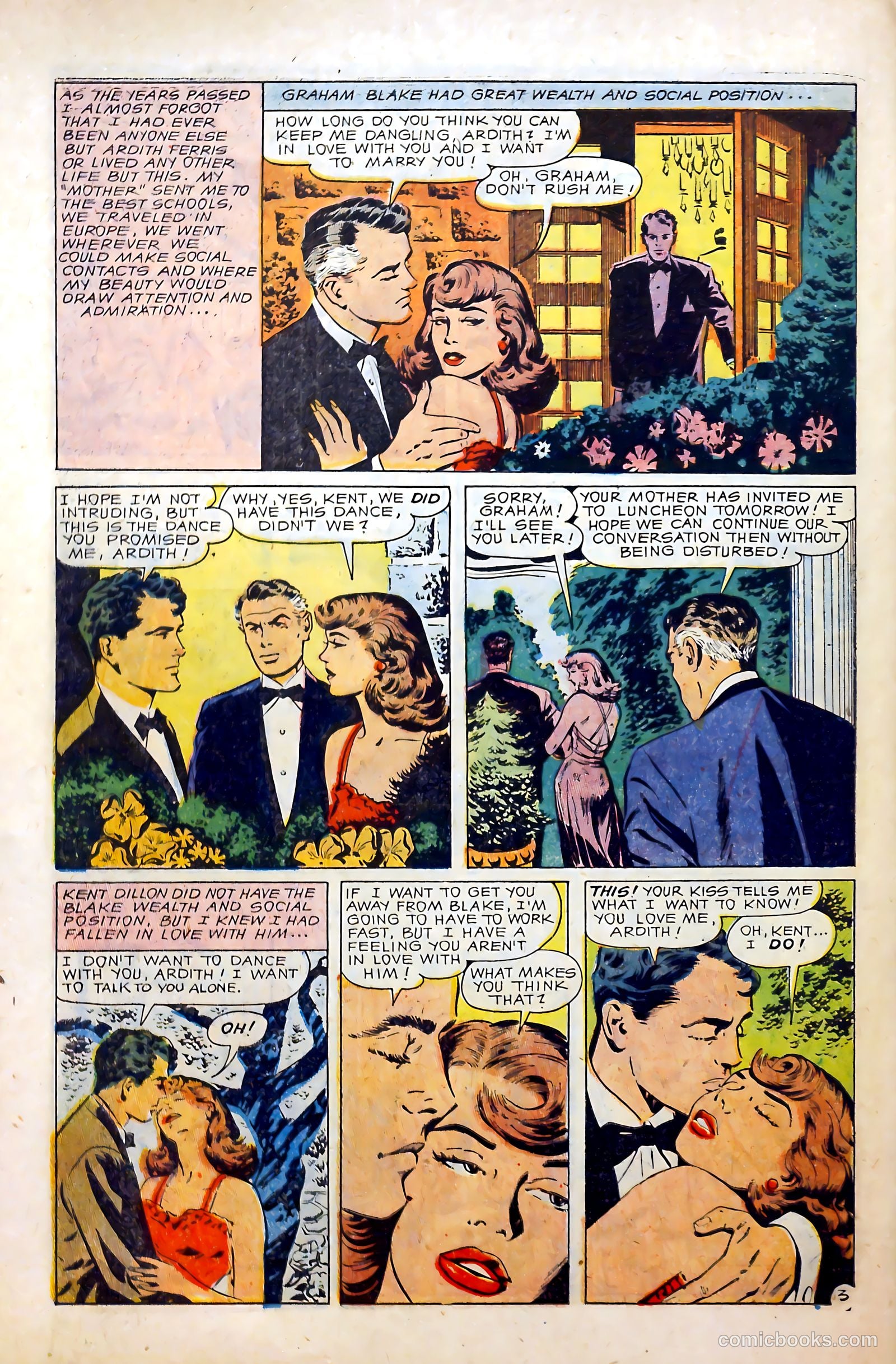 Glamorous Romances #83 (1955) — page 30 of 36