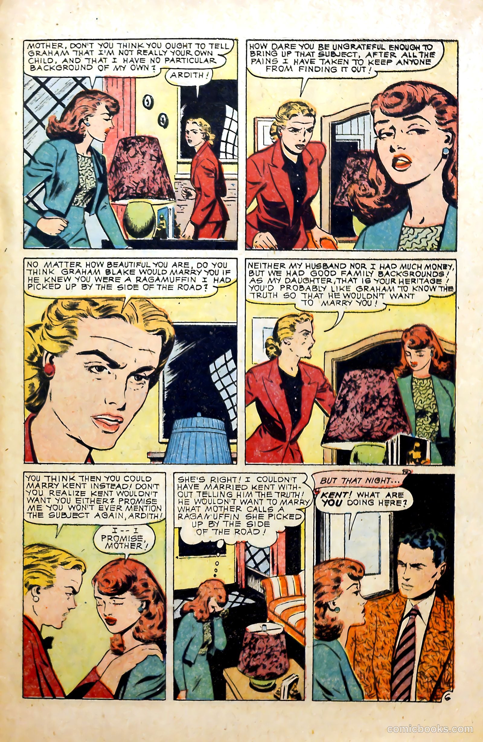 Glamorous Romances #83 (1955) — page 33 of 36
