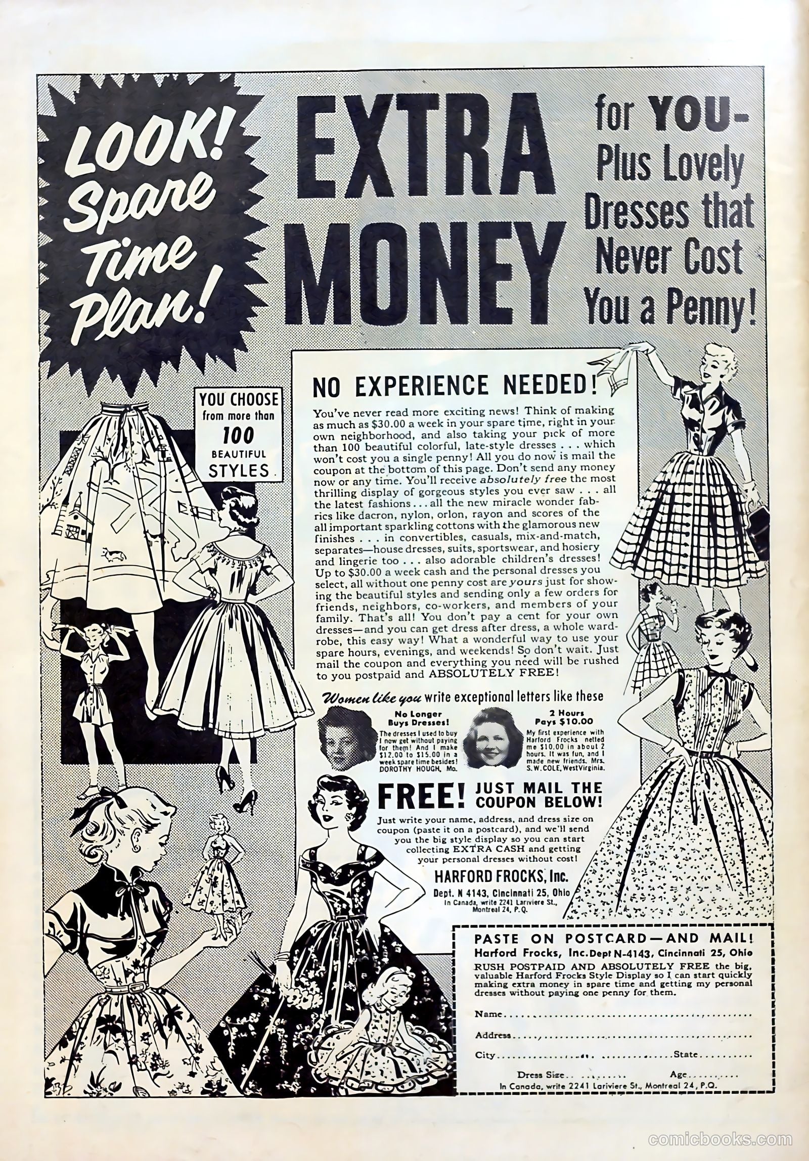 Glamorous Romances #83 (1955) — page 36 of 36