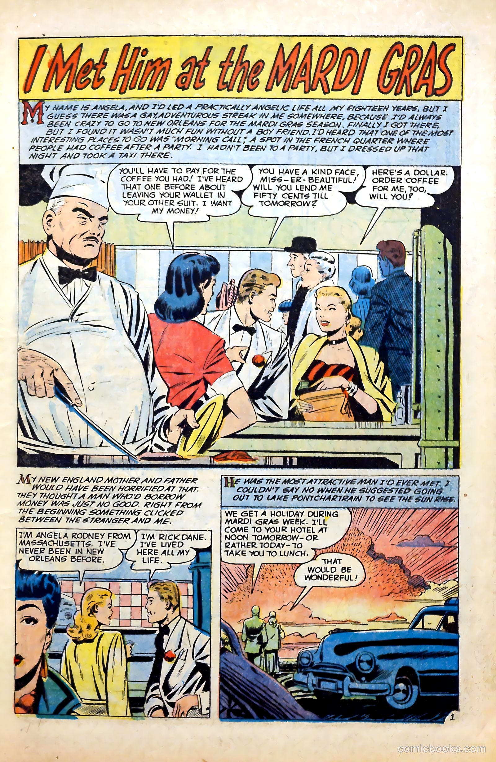 Glamorous Romances #84 (1955) — page 3 of 37