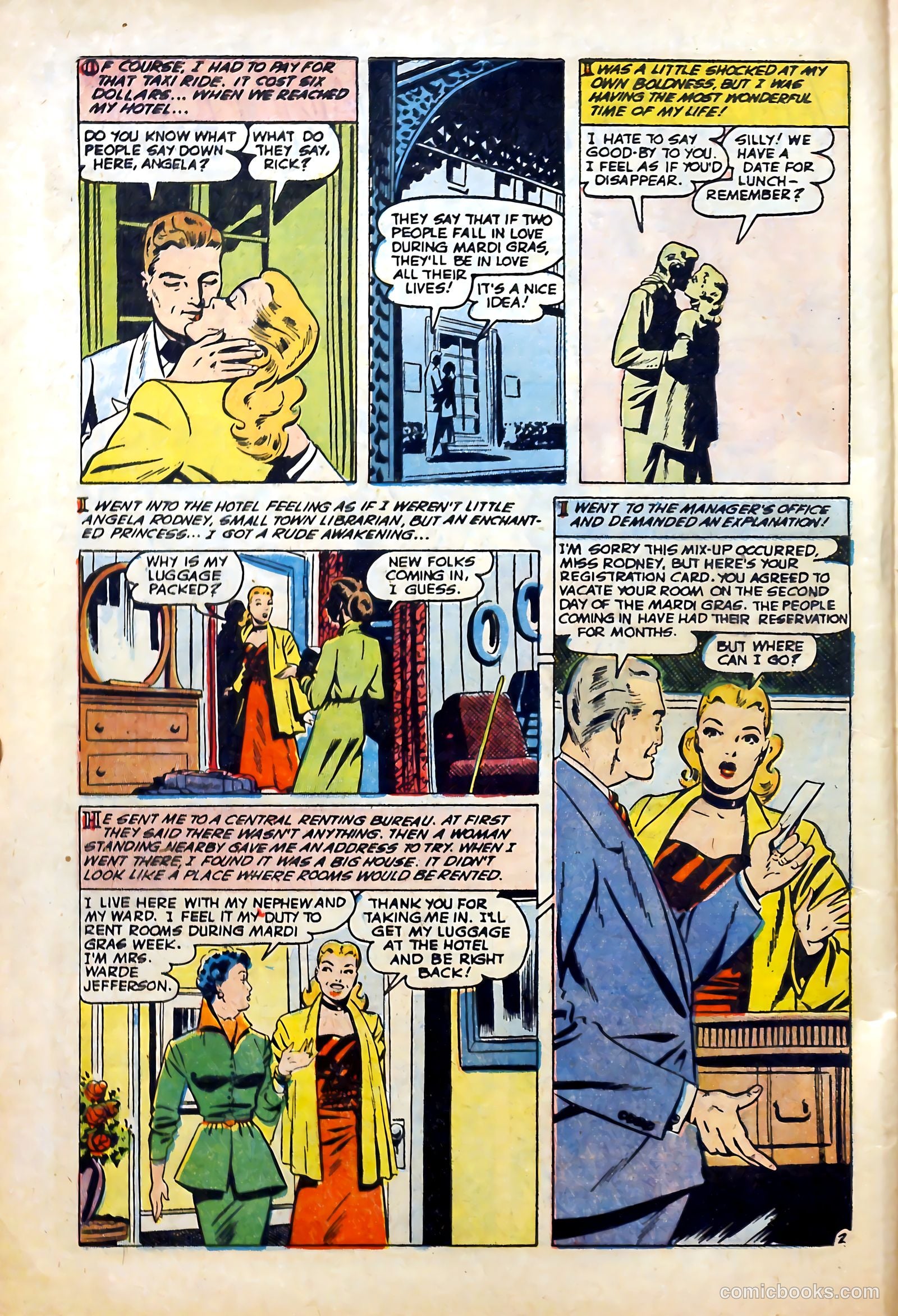 Glamorous Romances #84 (1955) — page 4 of 37