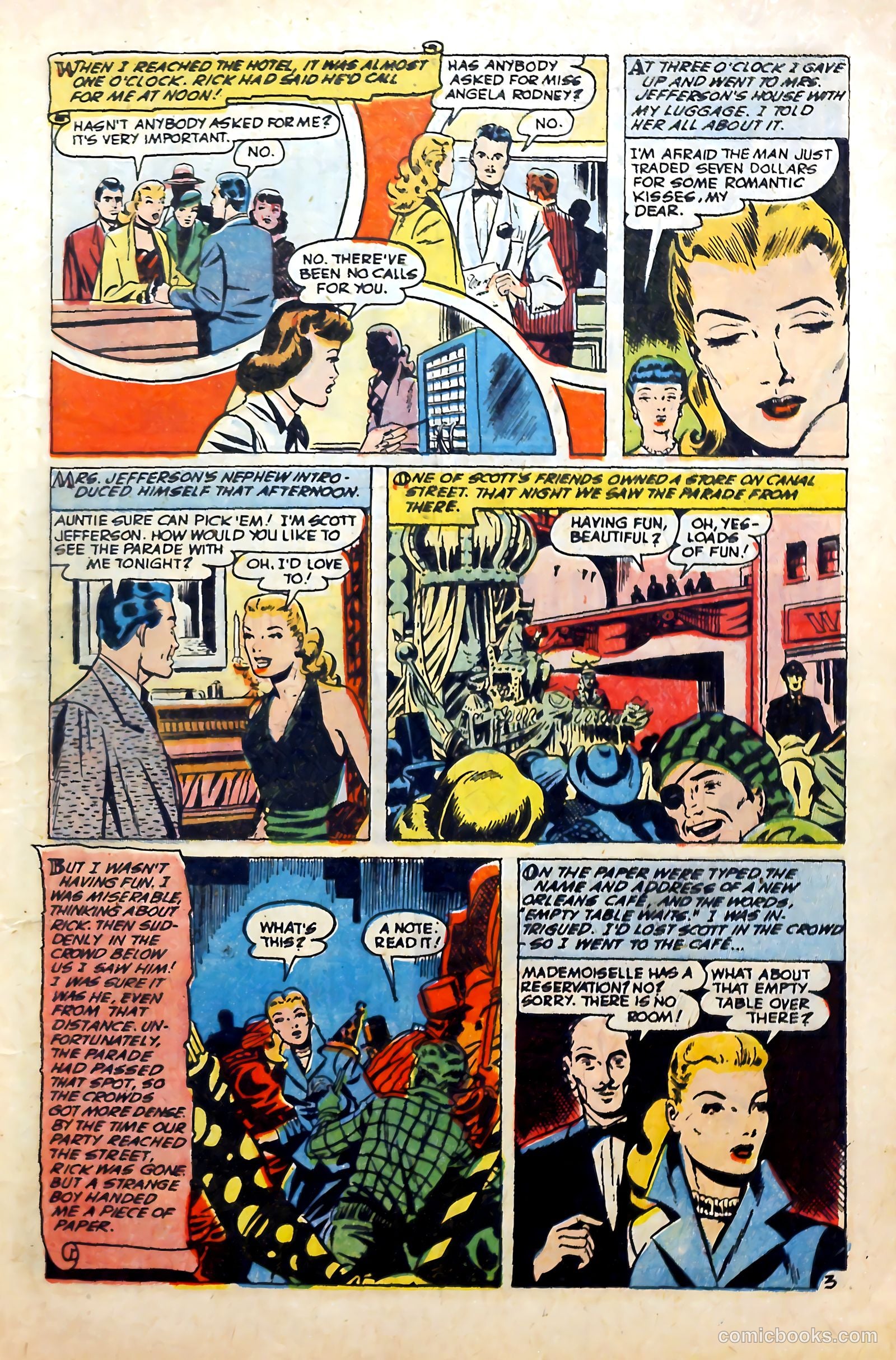 Glamorous Romances #84 (1955) — page 5 of 37
