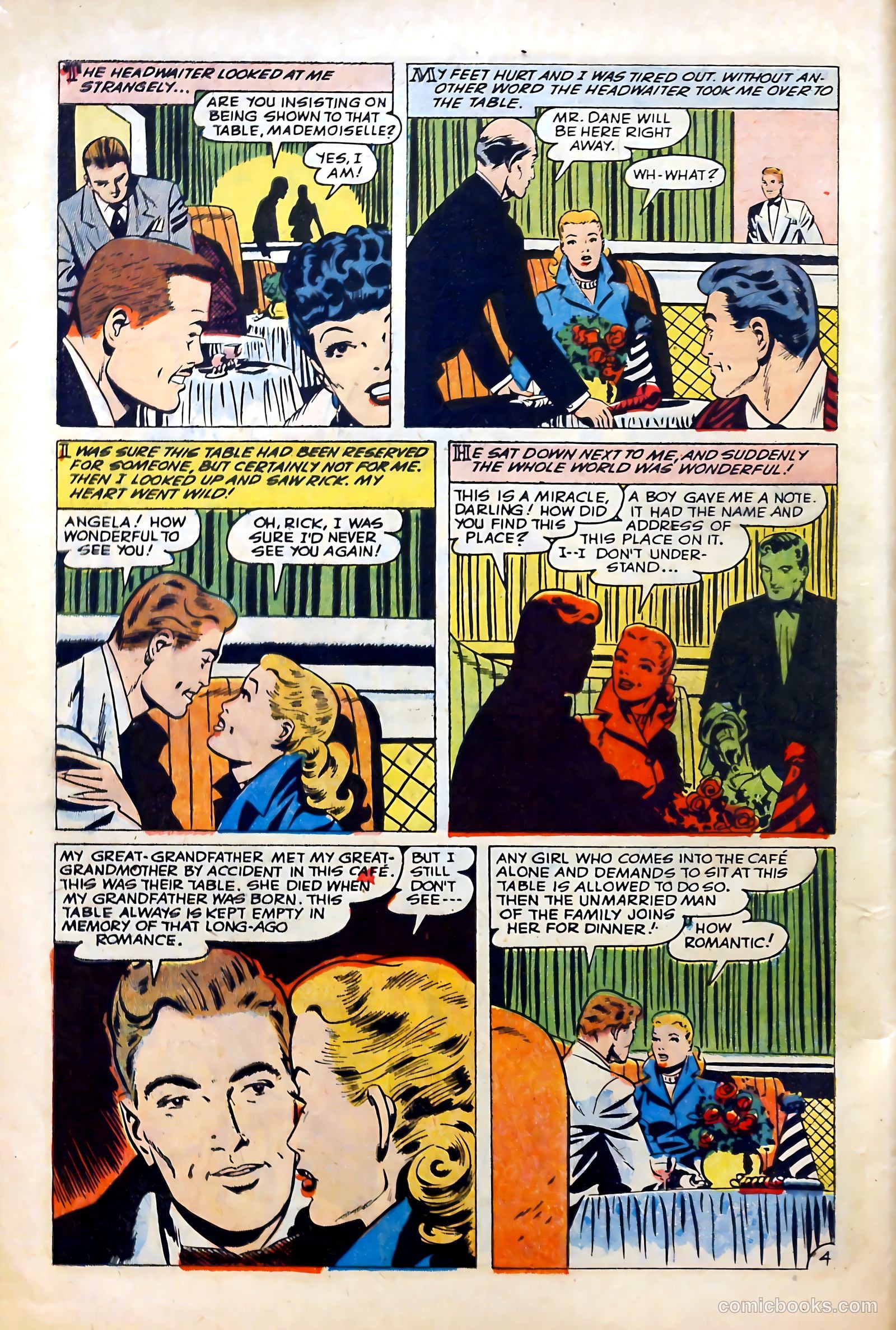 Glamorous Romances #84 (1955) — page 6 of 37