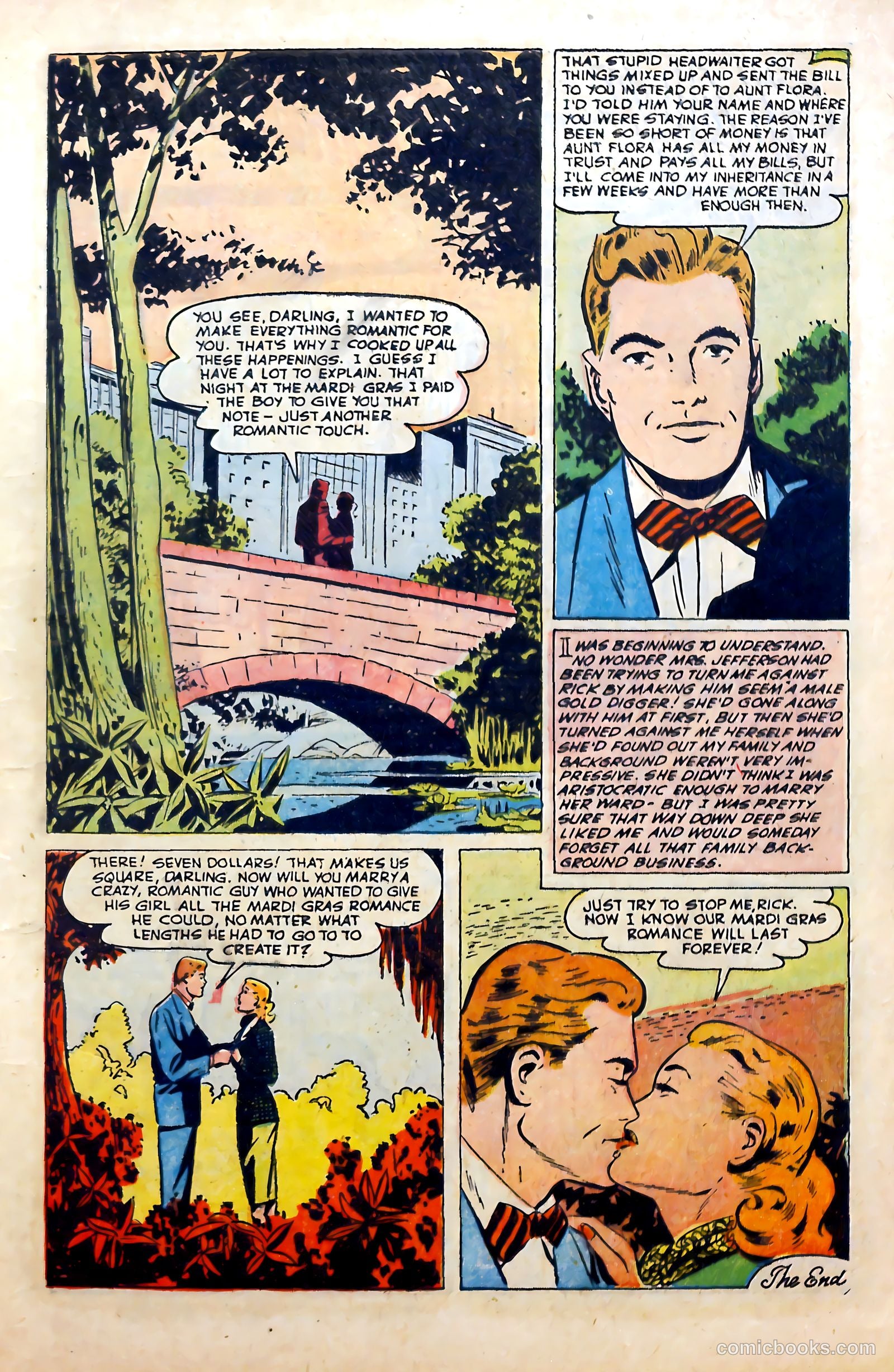 Glamorous Romances #84 (1955) — page 9 of 37