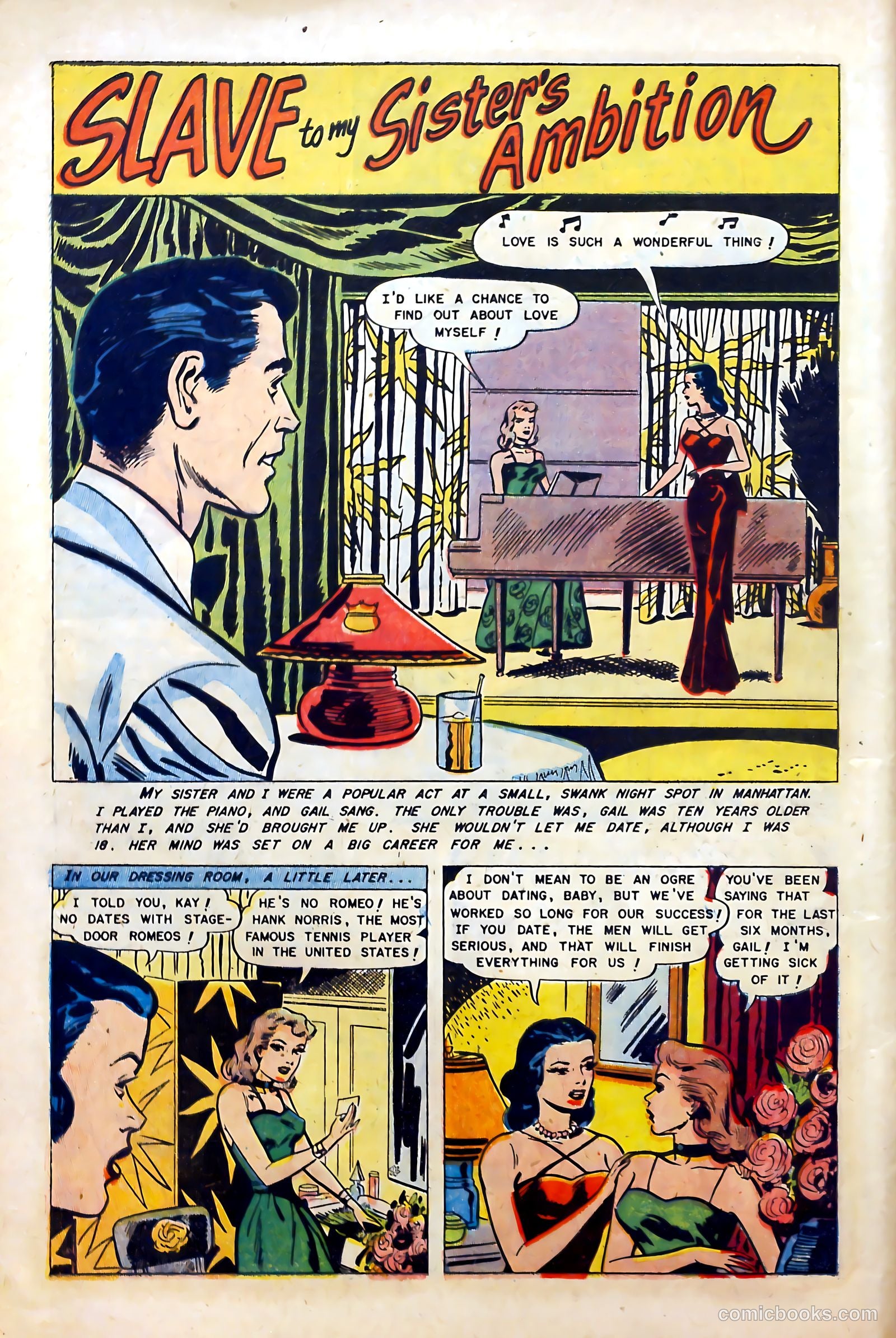 Glamorous Romances #84 (1955) — page 10 of 37