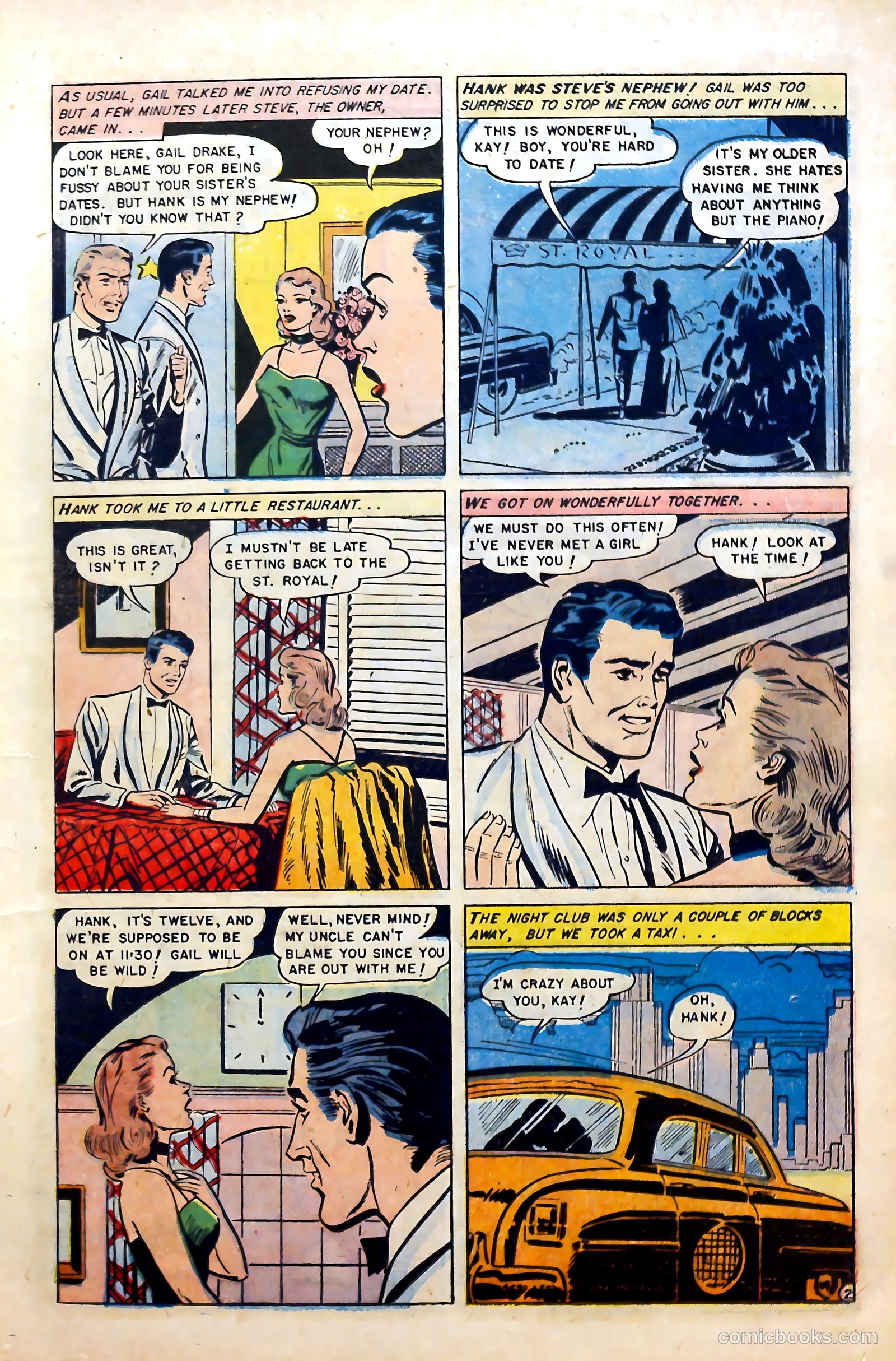 Glamorous Romances #84 (1955) — page 11 of 37