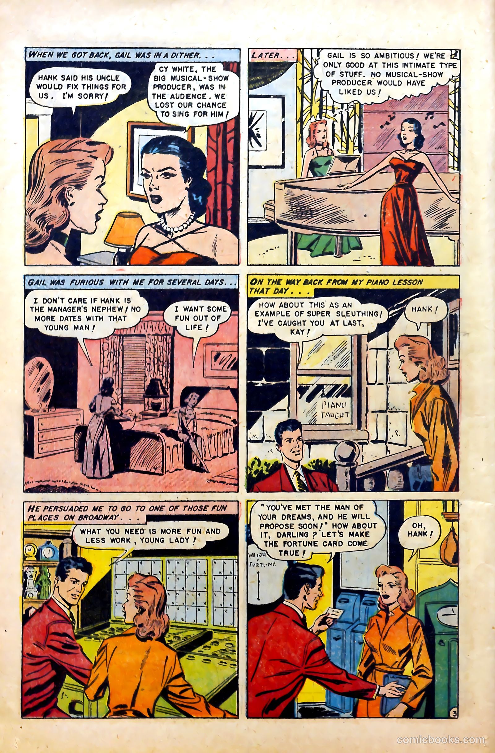 Glamorous Romances #84 (1955) — page 12 of 37
