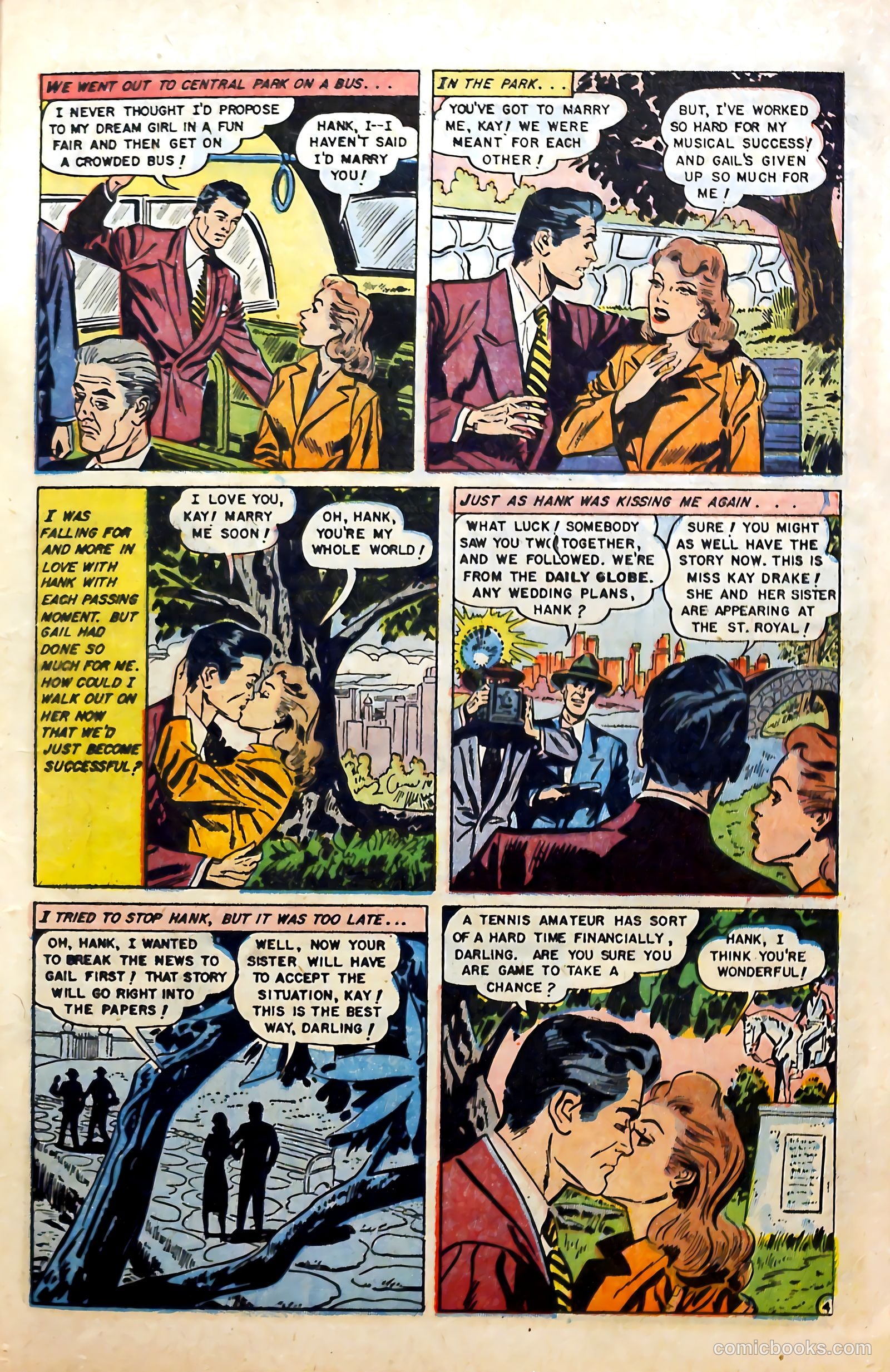 Glamorous Romances #84 (1955) — page 13 of 37