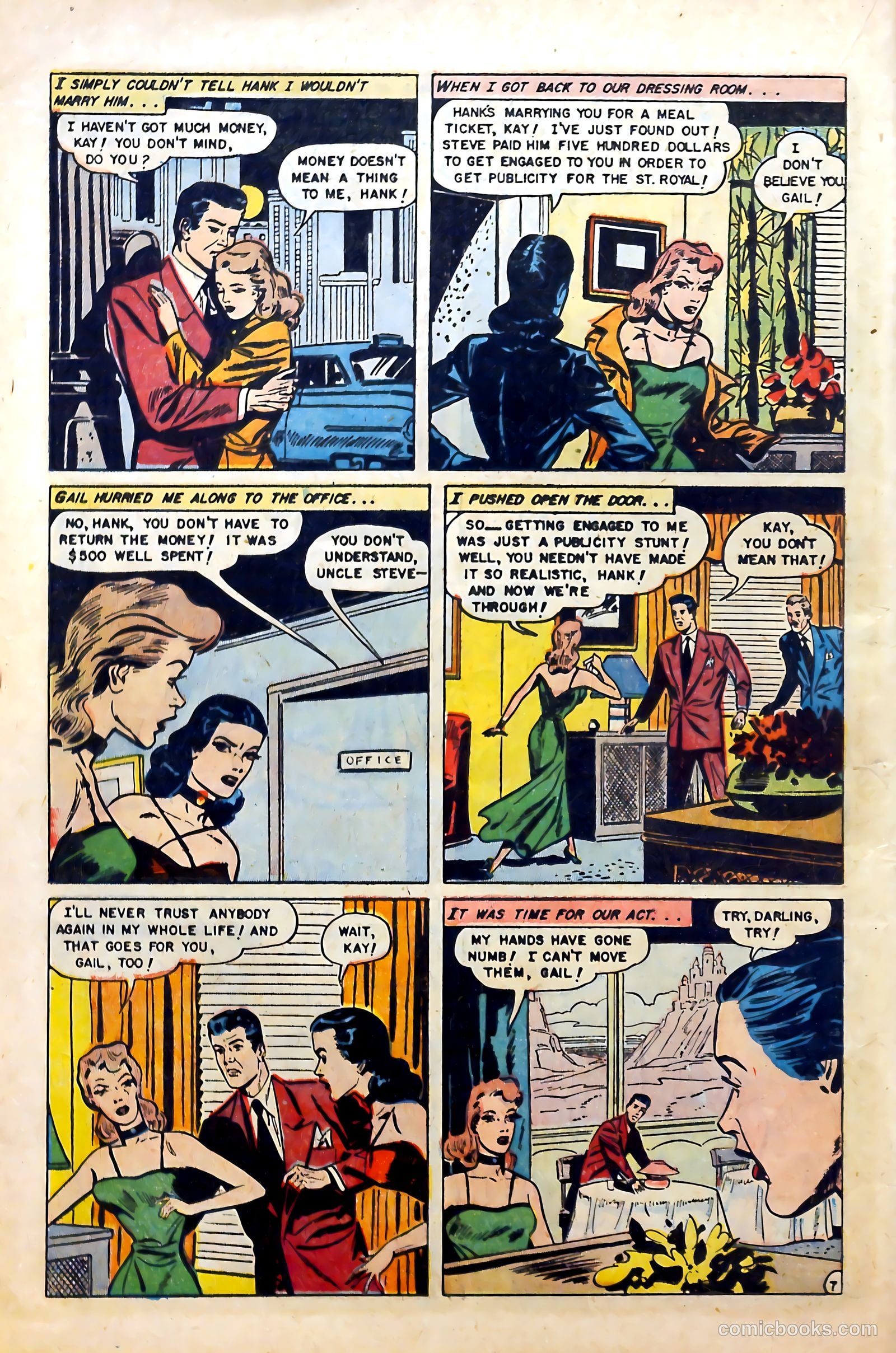 Glamorous Romances #84 (1955) — page 16 of 37