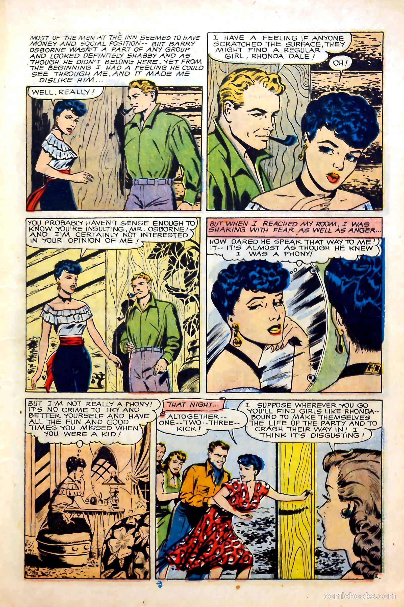 Glamorous Romances #84 (1955) — page 19 of 37