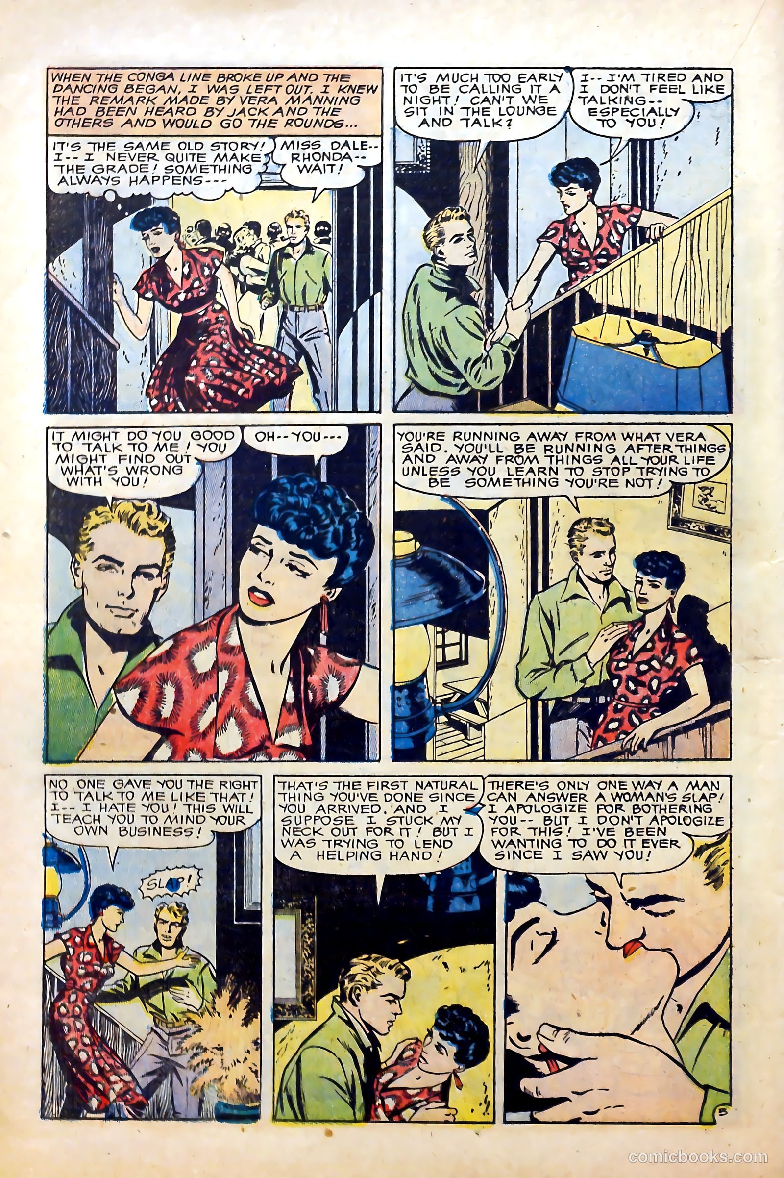 Glamorous Romances #84 (1955) — page 20 of 37