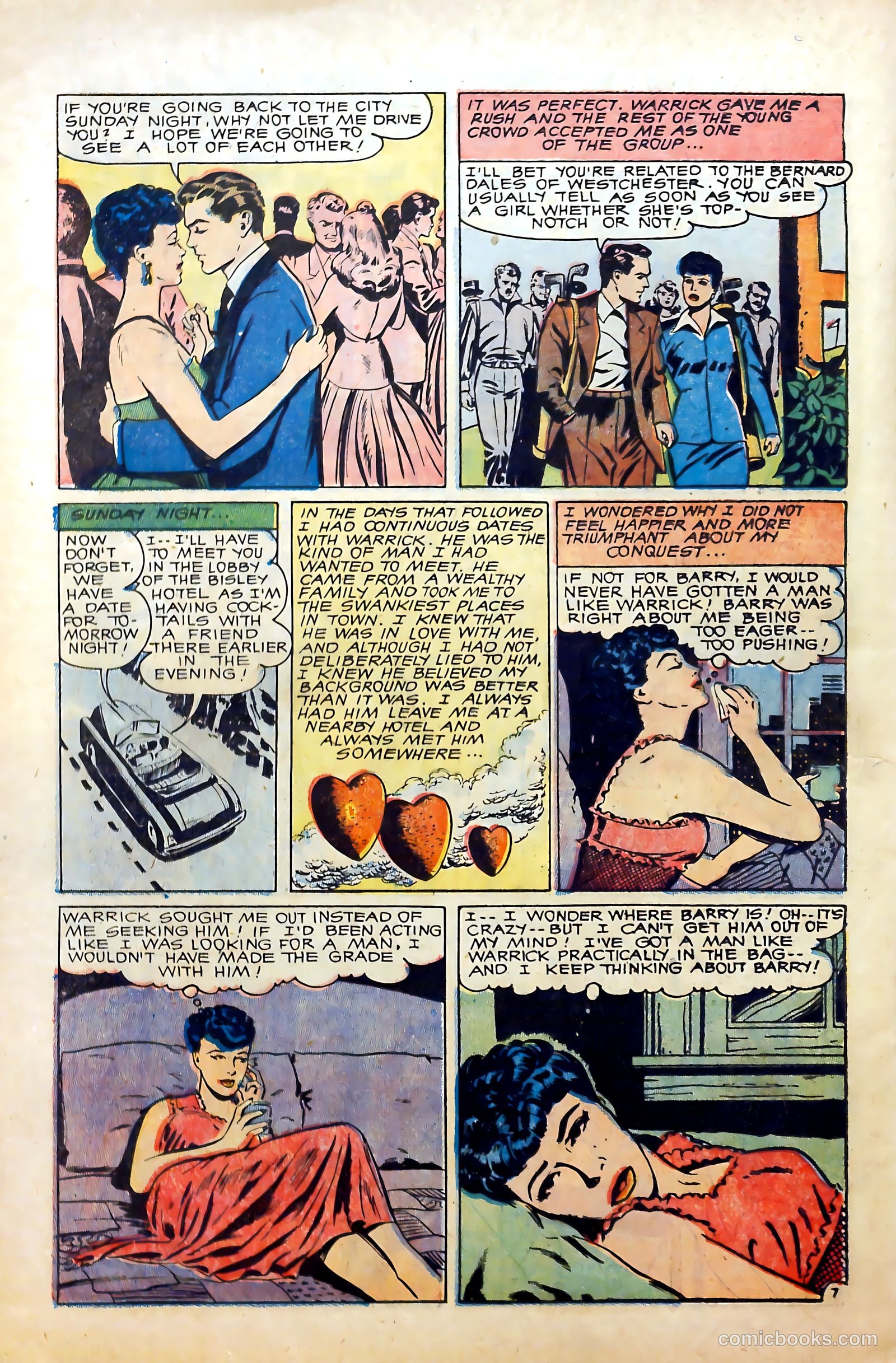 Glamorous Romances #84 (1955) — page 24 of 37