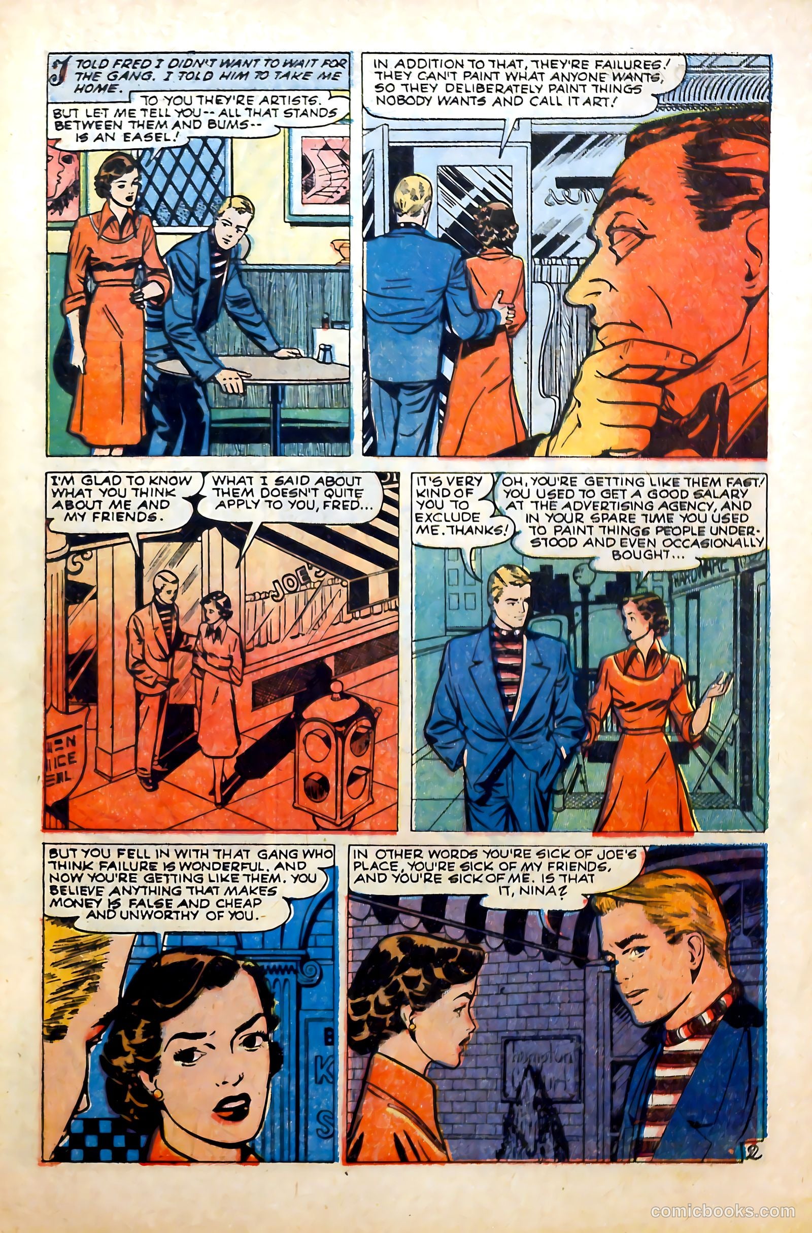 Glamorous Romances #84 (1955) — page 29 of 37