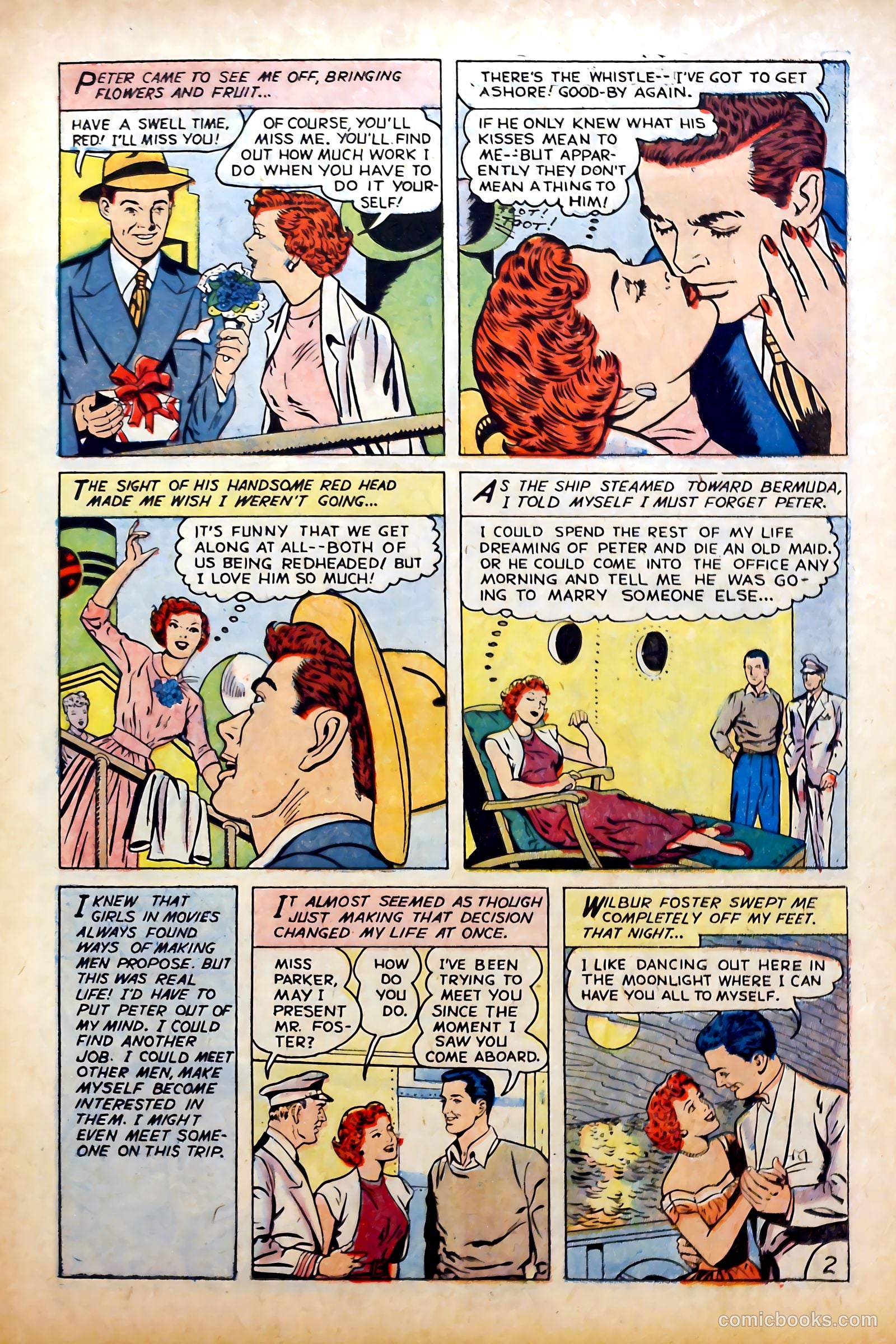 Glamorous Romances #85 (1955) — page 11 of 36