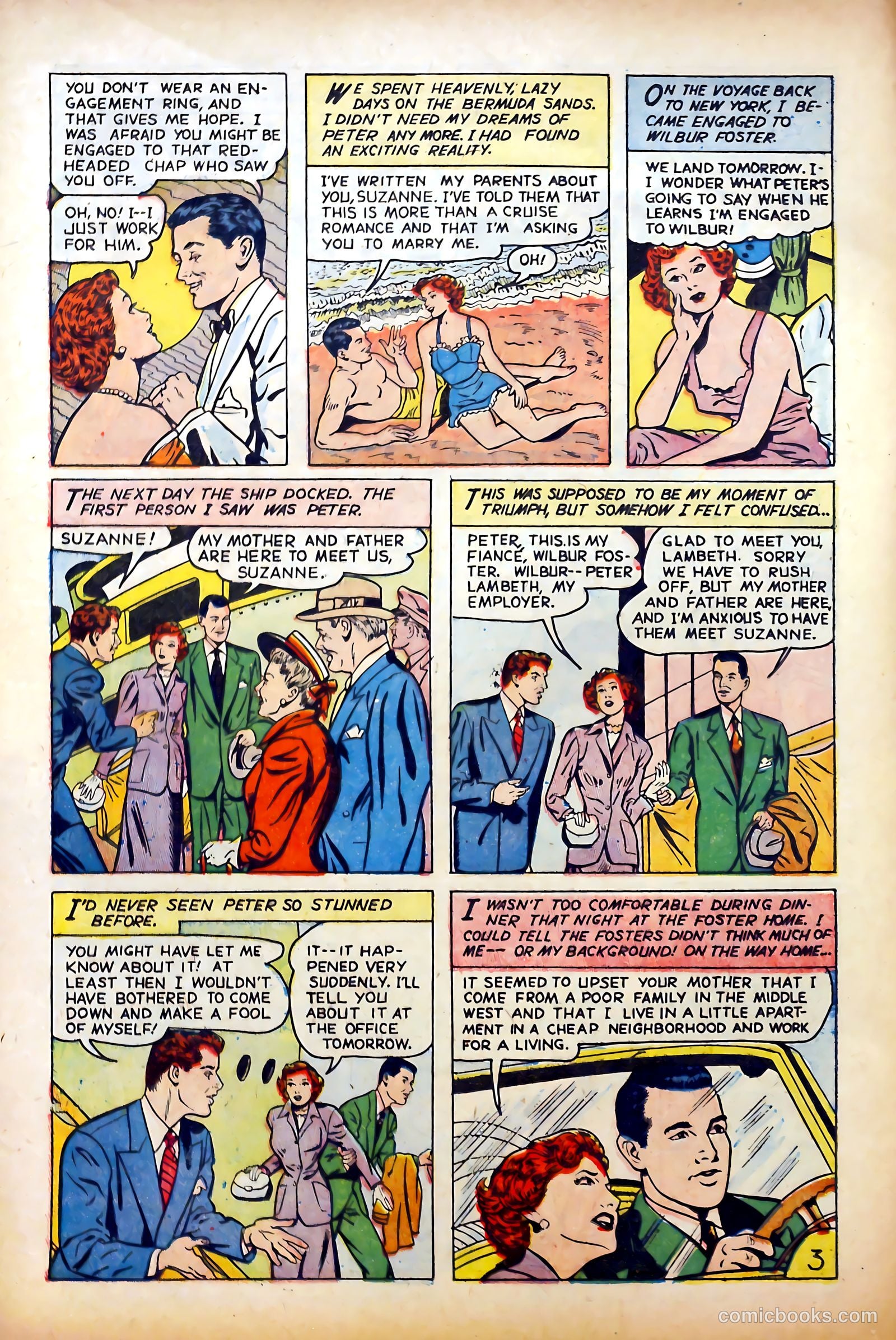 Glamorous Romances #85 (1955) — page 12 of 36