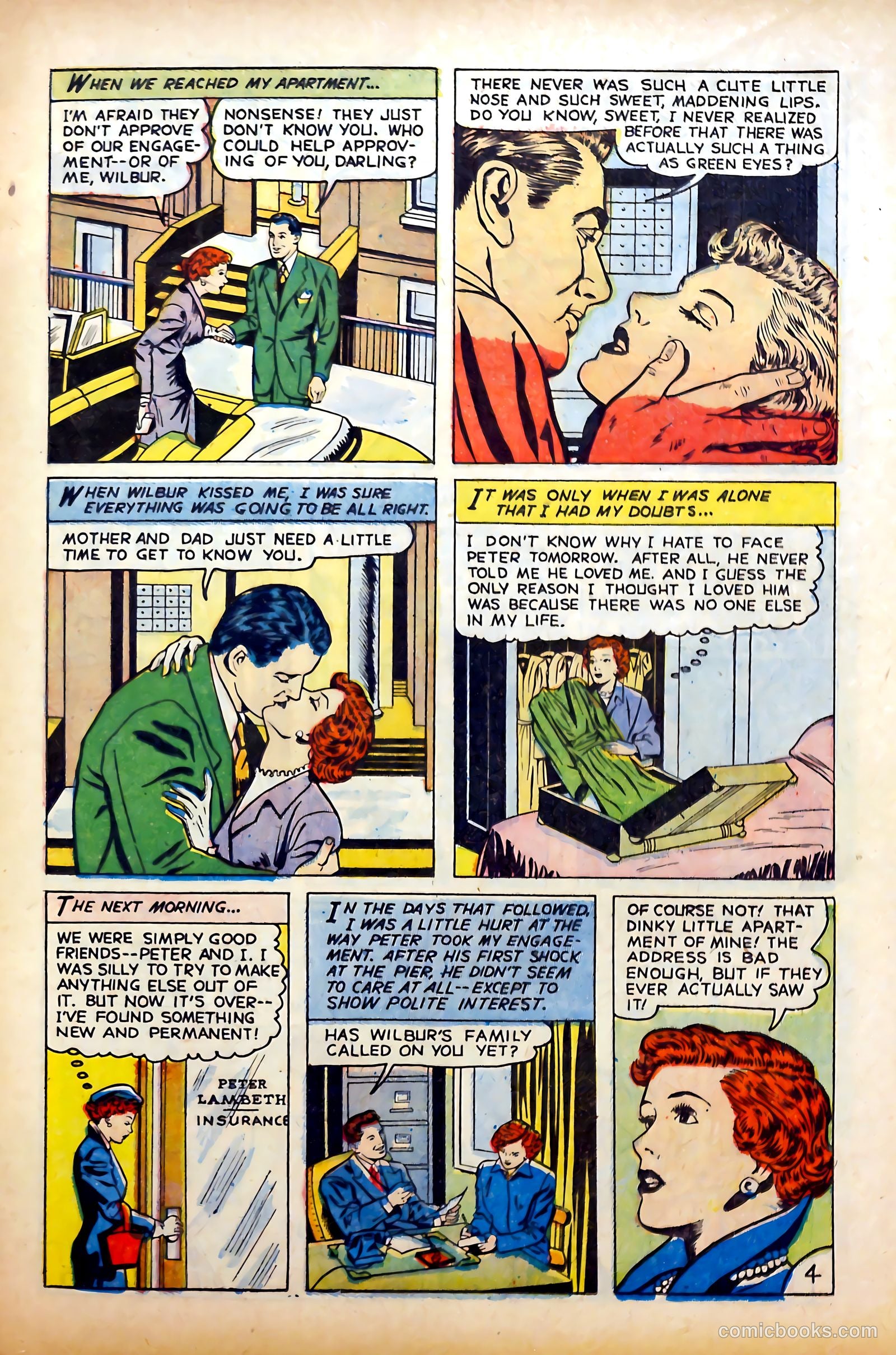 Glamorous Romances #85 (1955) — page 13 of 36