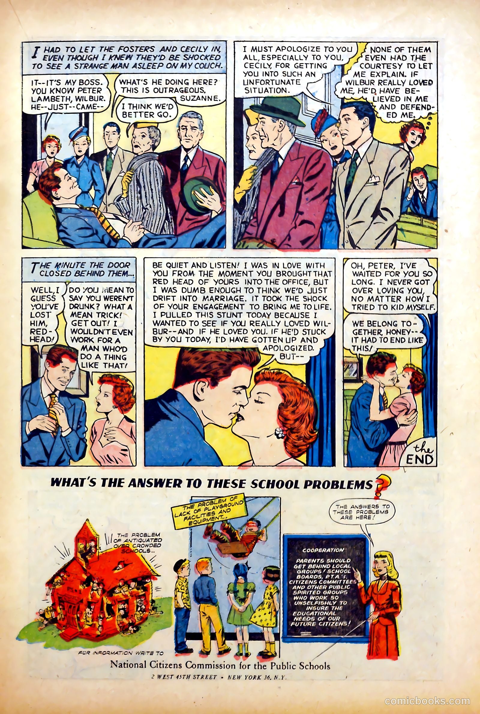 Glamorous Romances #85 (1955) — page 17 of 36