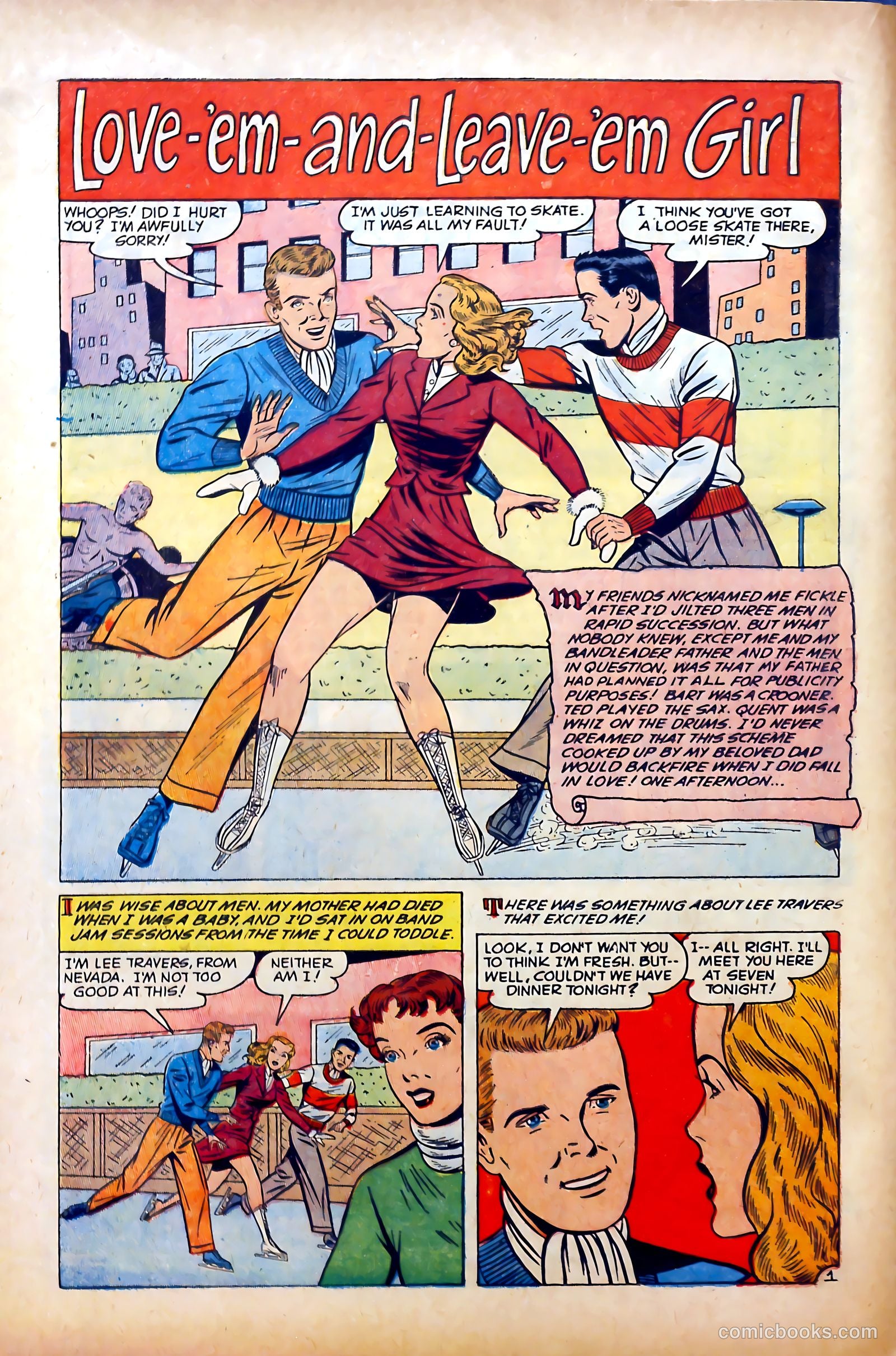 Glamorous Romances #85 (1955) — page 18 of 36