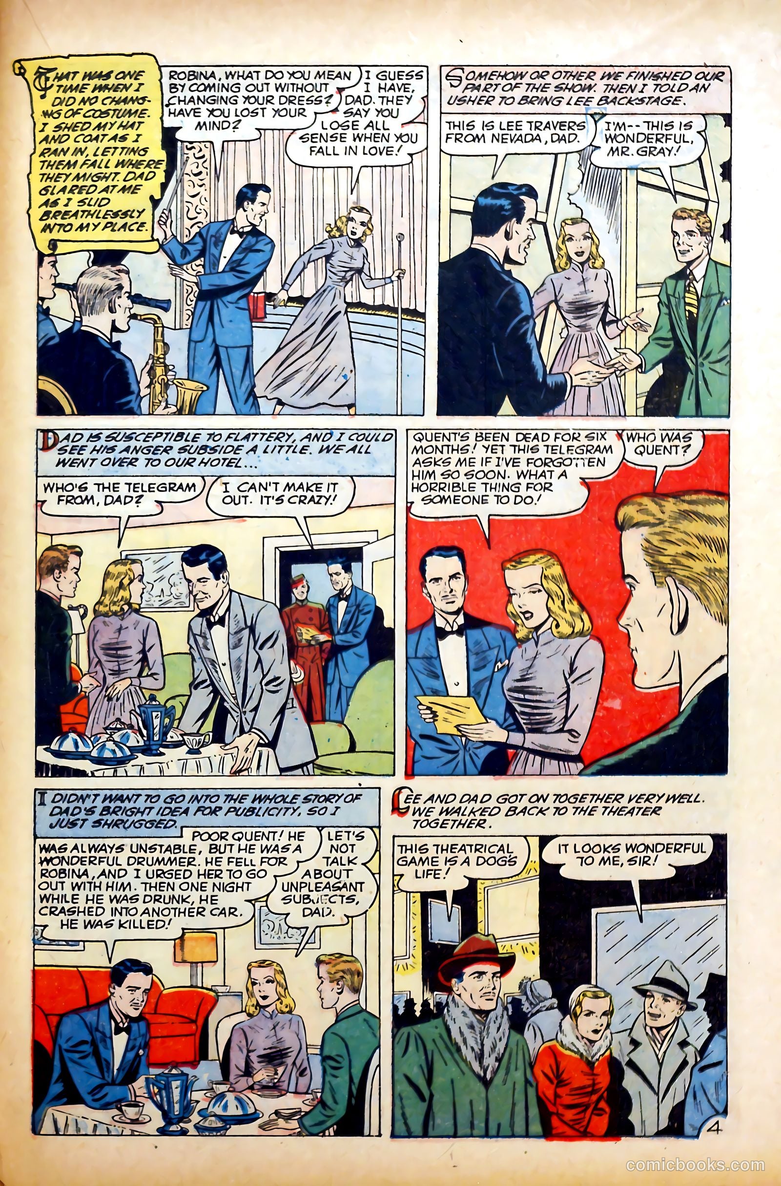 Glamorous Romances #85 (1955) — page 21 of 36