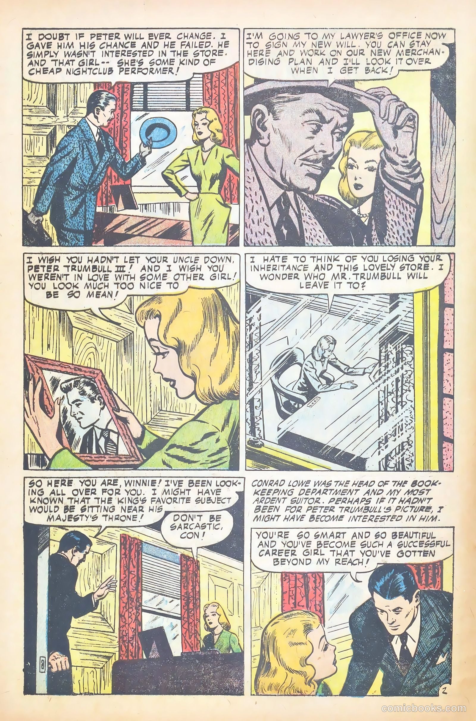 Glamorous Romances #86 (1956) — page 4 of 37