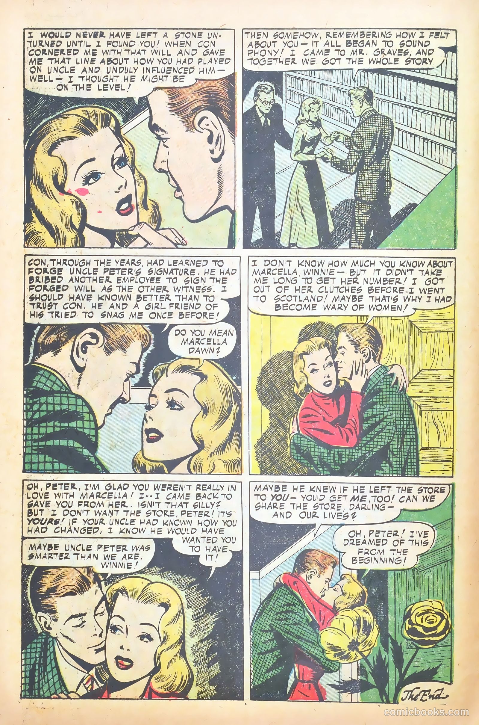 Glamorous Romances #86 (1956) — page 10 of 37