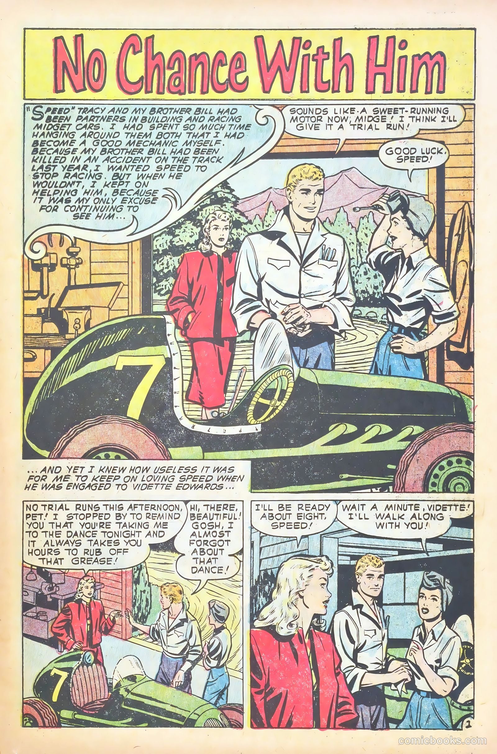 Glamorous Romances #86 (1956) — page 11 of 37