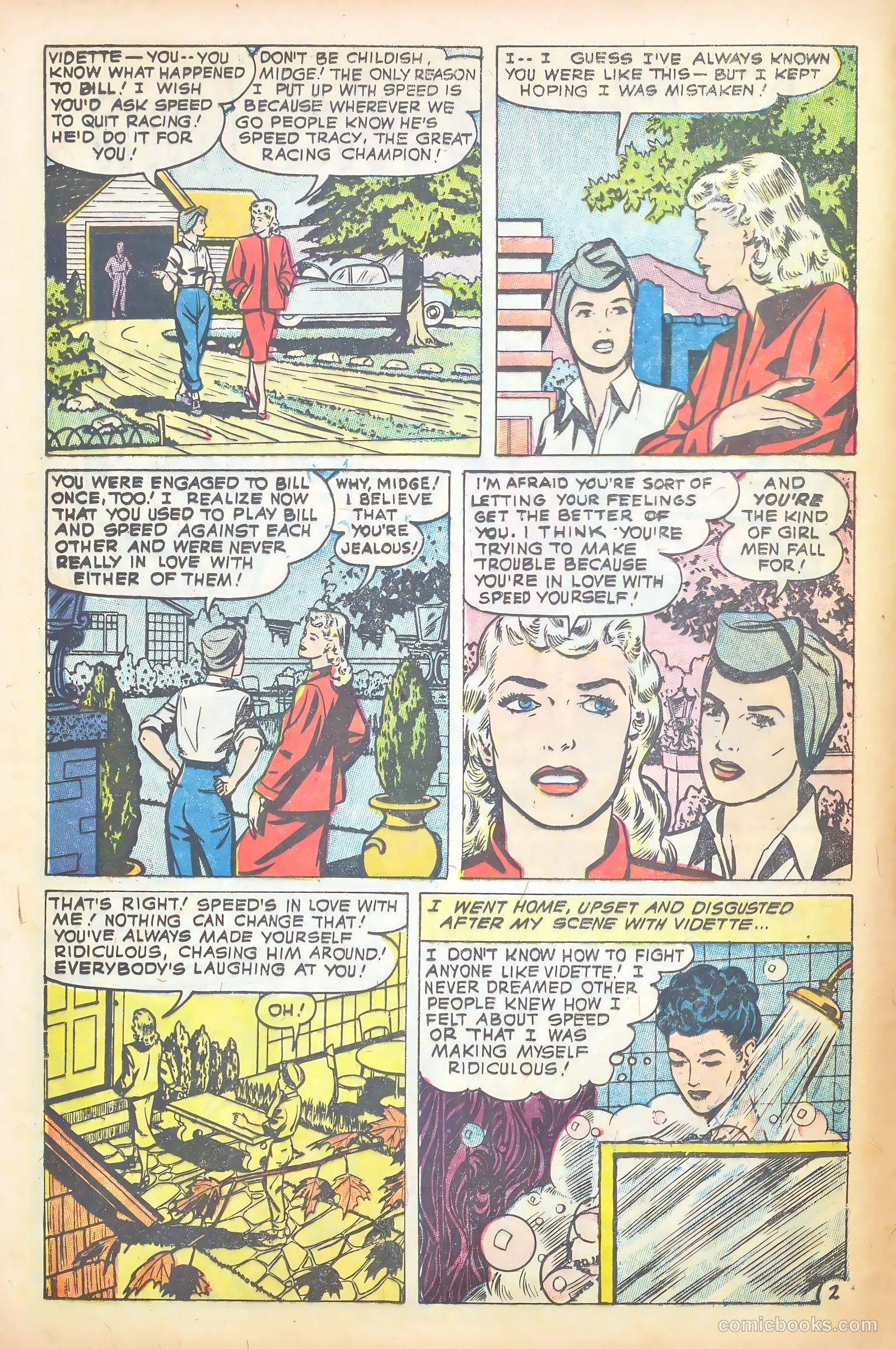 Glamorous Romances #86 (1956) — page 12 of 37