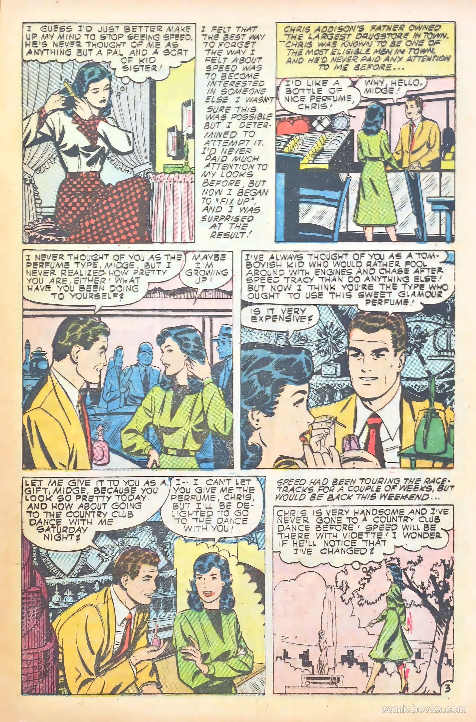 Glamorous Romances #86 (1956) — page 13 of 37
