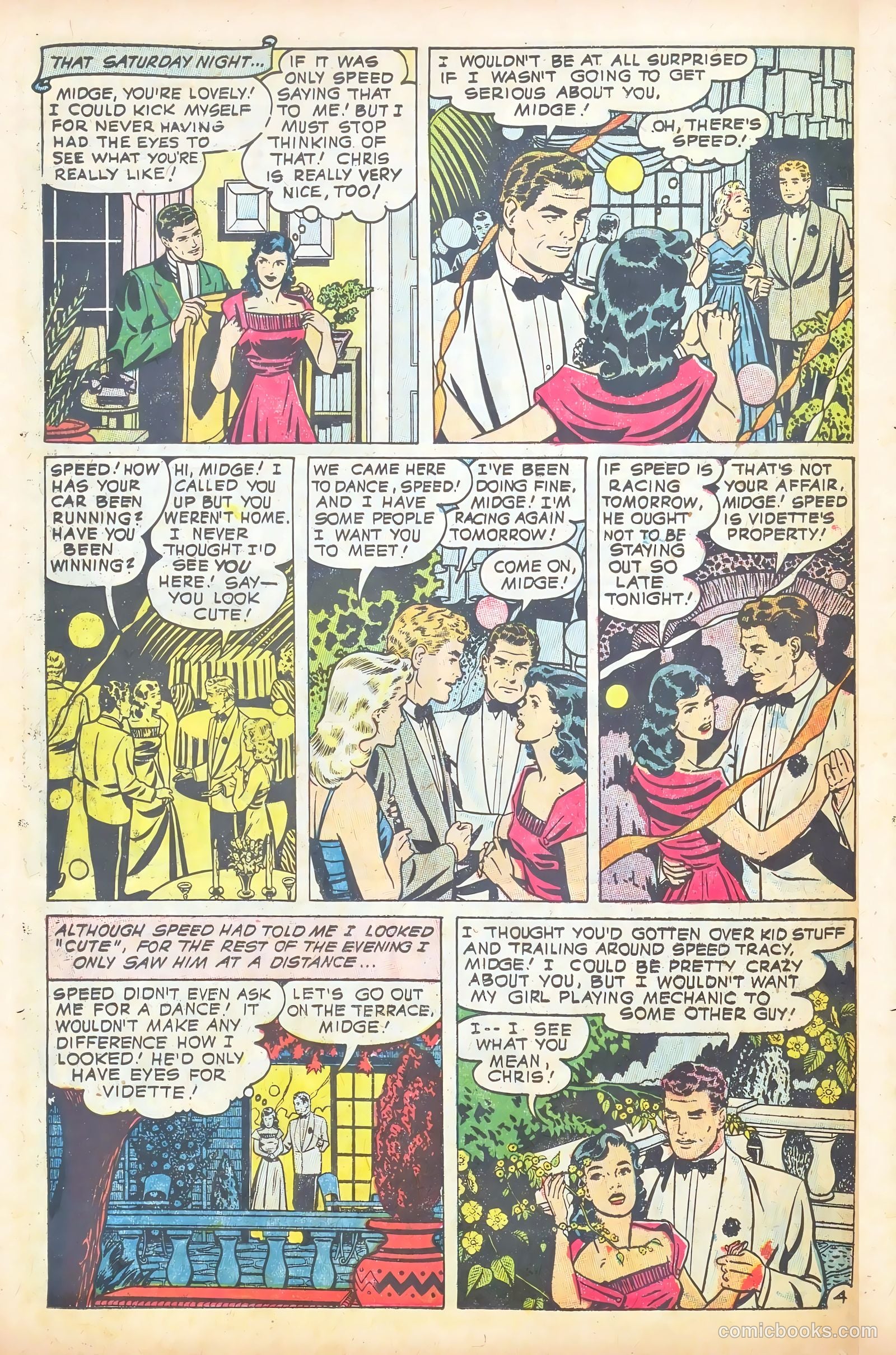 Glamorous Romances #86 (1956) — page 14 of 37