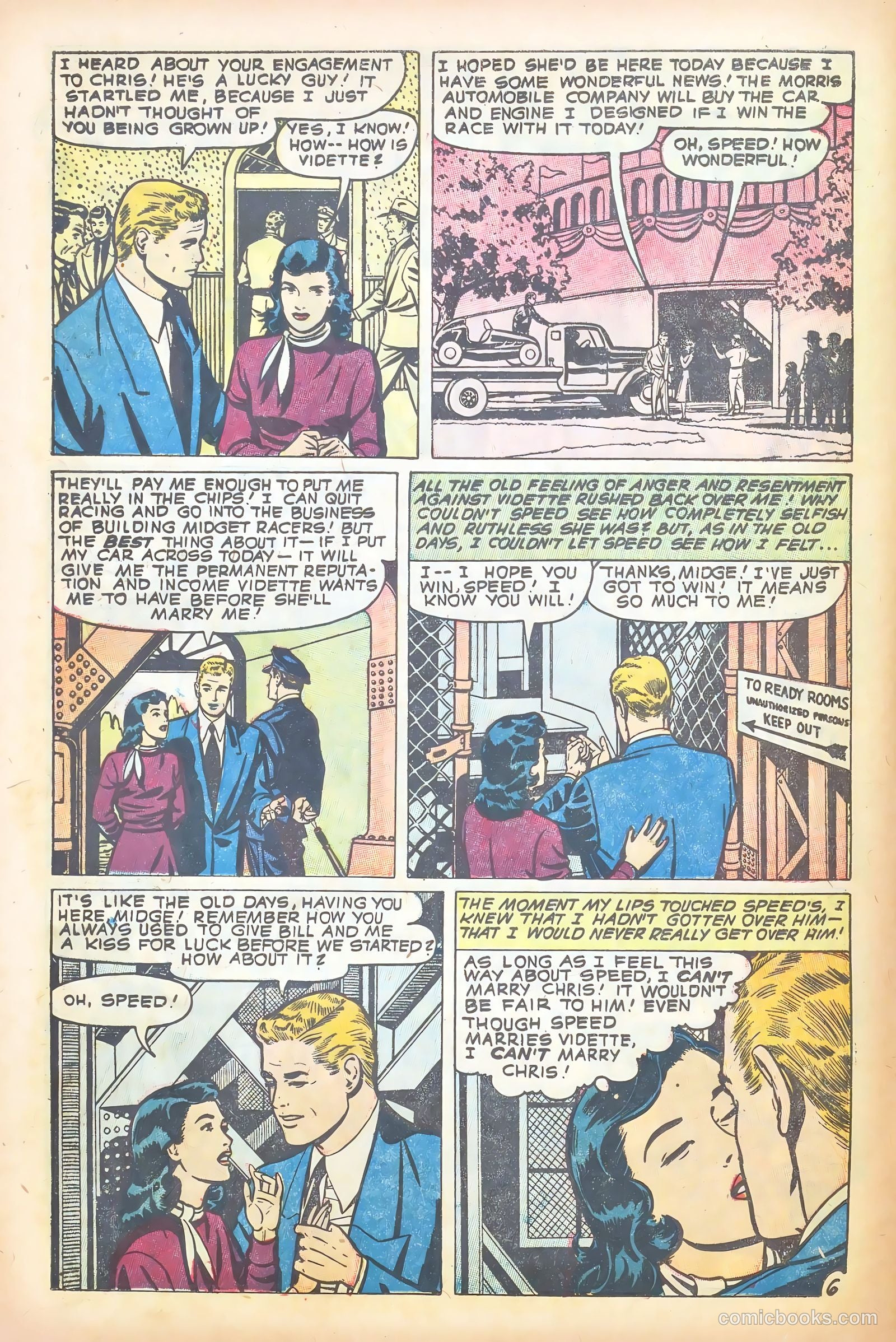 Glamorous Romances #86 (1956) — page 16 of 37