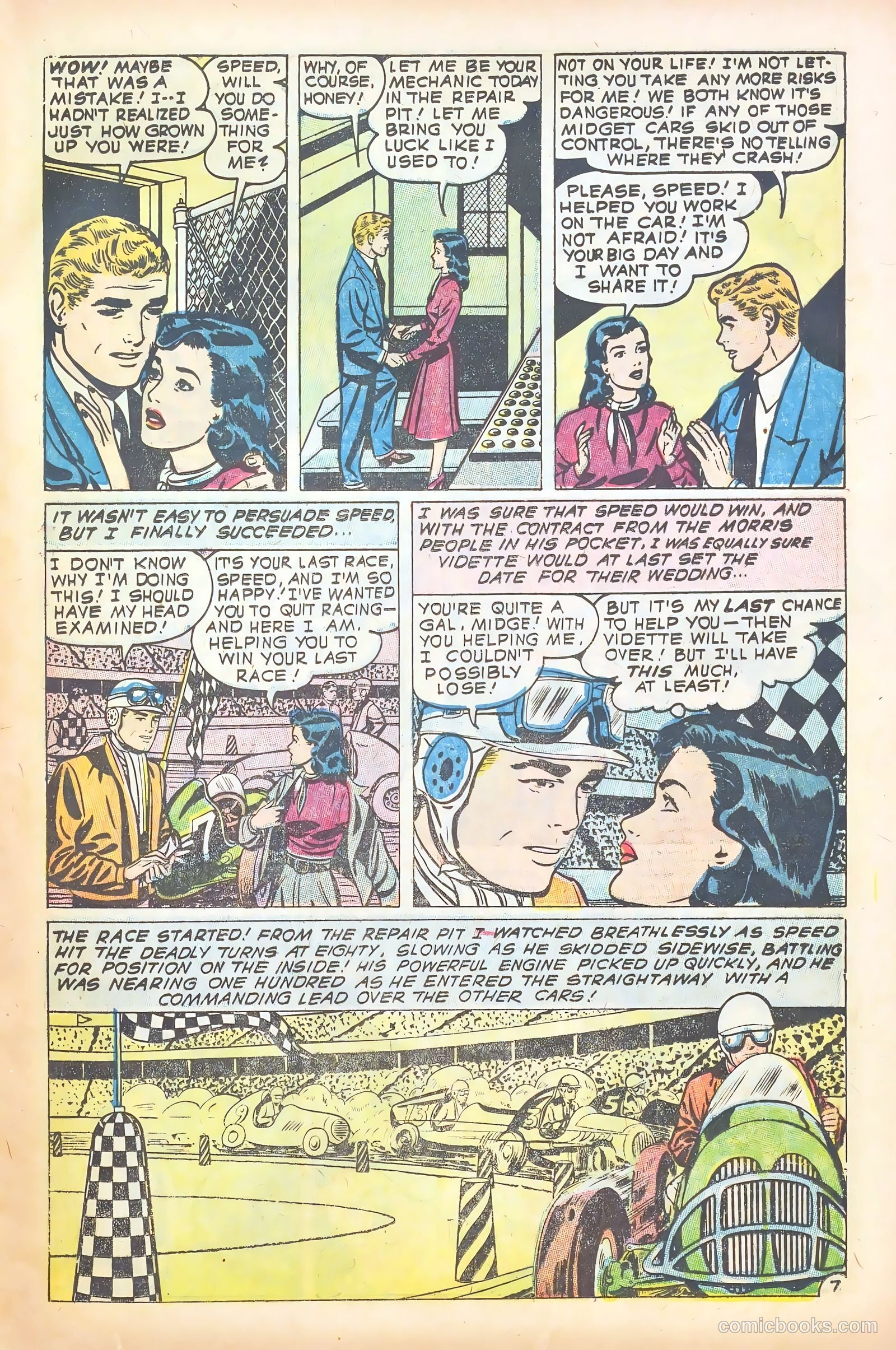 Glamorous Romances #86 (1956) — page 17 of 37