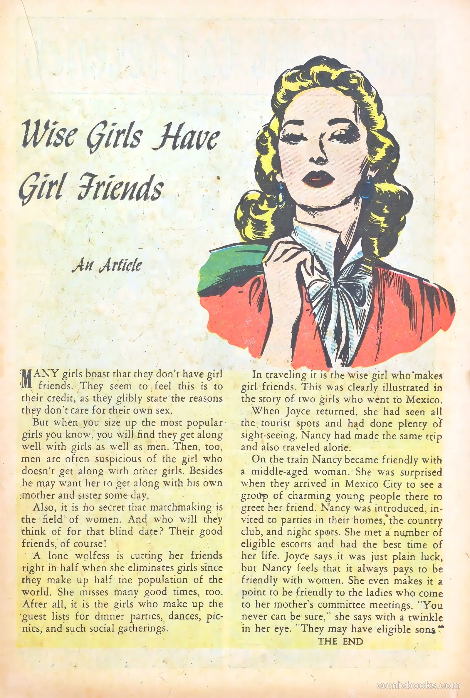 Glamorous Romances #86 (1956) — page 19 of 37