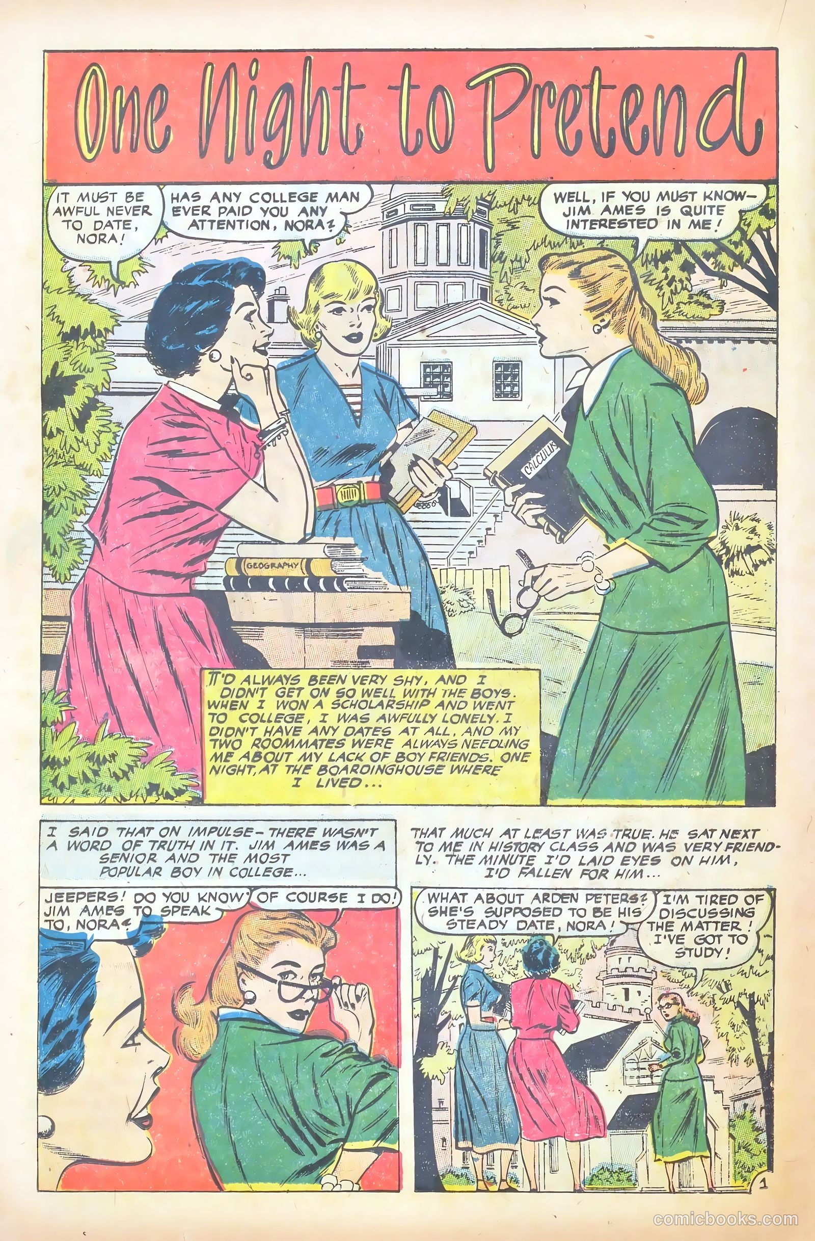 Glamorous Romances #86 (1956) — page 20 of 37